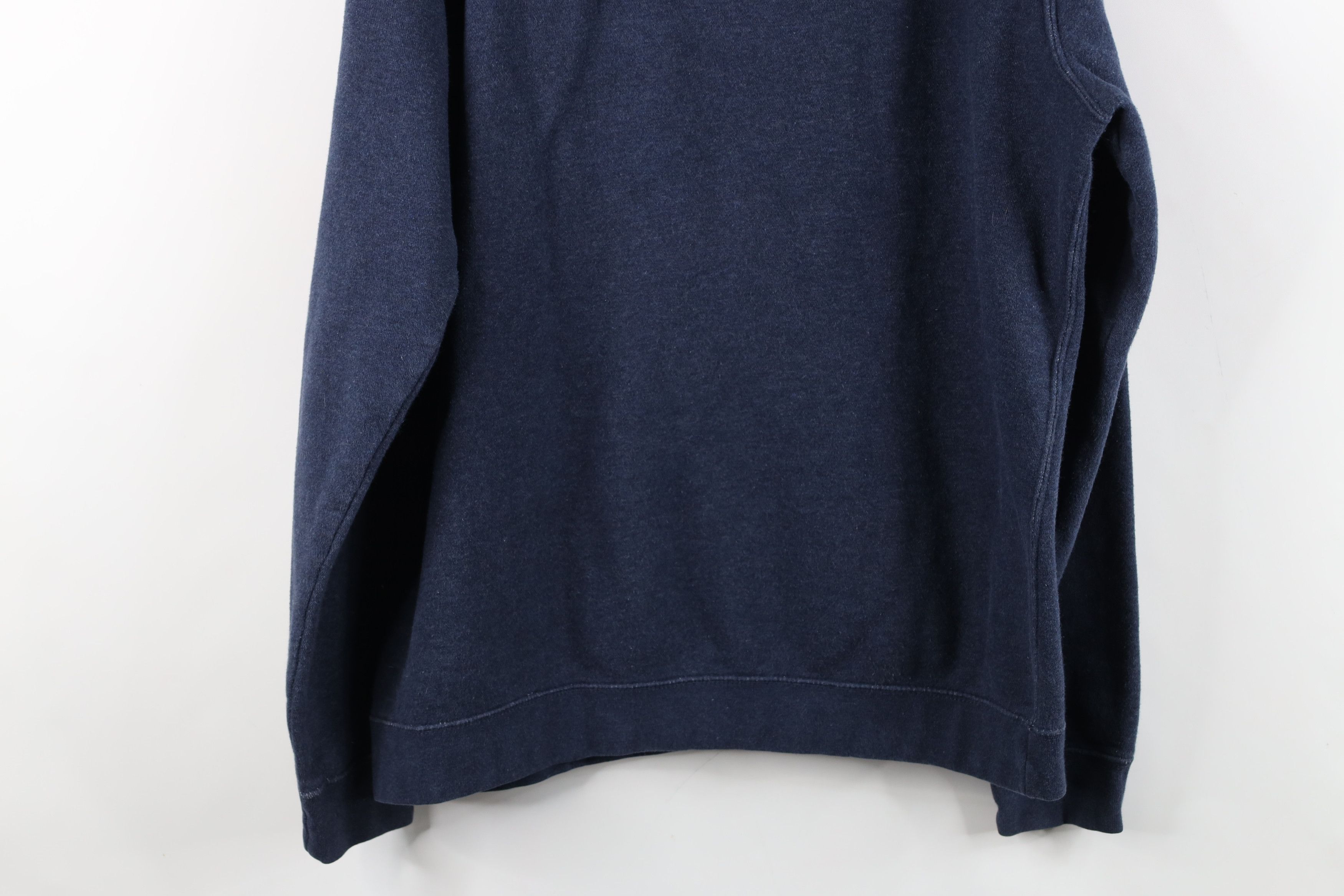Nike Vintage Nike Travis Scott Mini Swoosh Hoodie Sweatshirt Blue Size US L / EU 52-54 / 3 - 13 Thumbnail