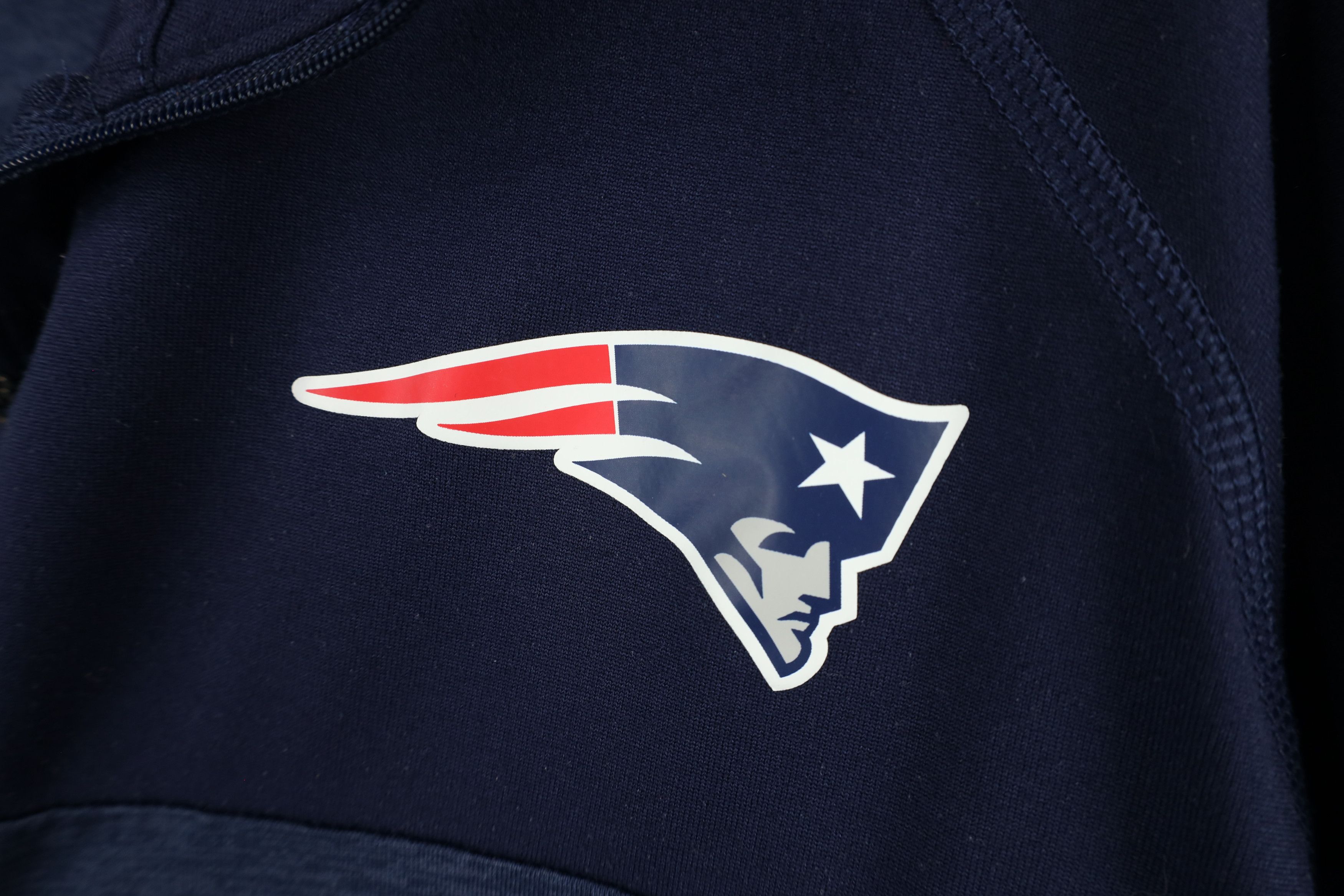 Under Armour × Vintage Under Armour Combine Patriots Football Half Zip Top Shirt Size US L / EU 52-54 / 3 - 5 Thumbnail