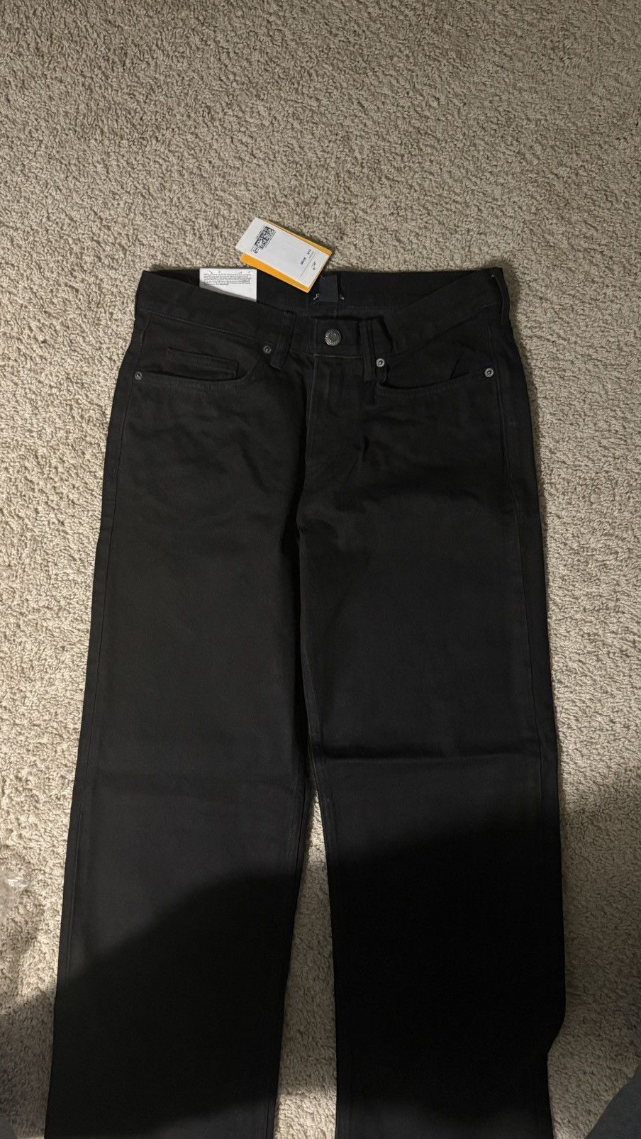 H&M Mens, straight legged denim Size US 31 - 1 Thumbnail