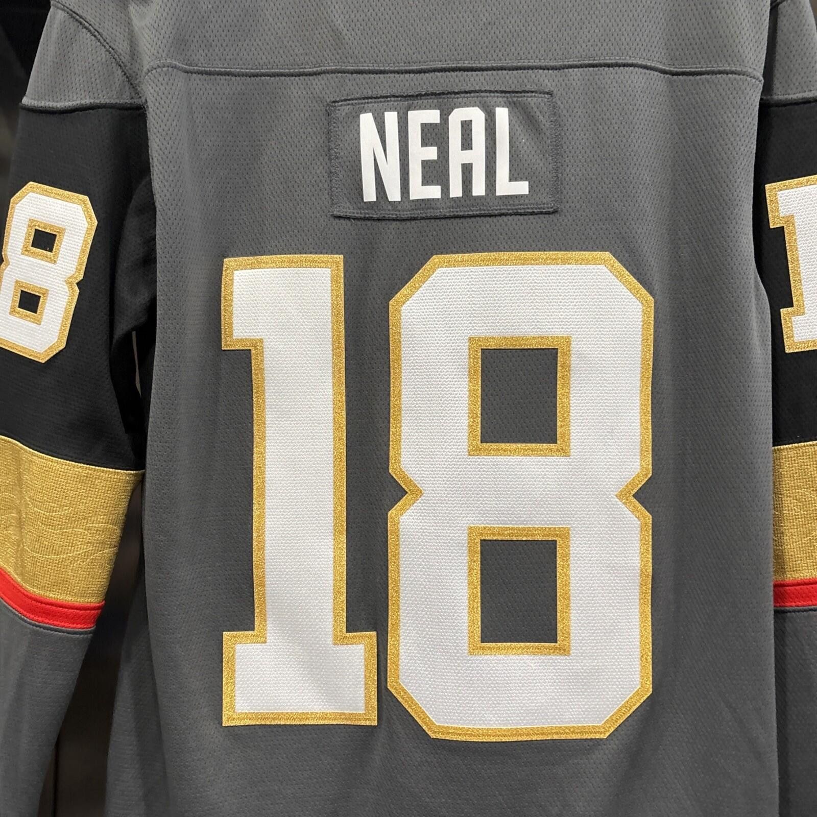 Other Fanatics Vegas Golden Knights #18 Neal NHL Men's Jersey Gray Size ONE SIZE - 8 Thumbnail