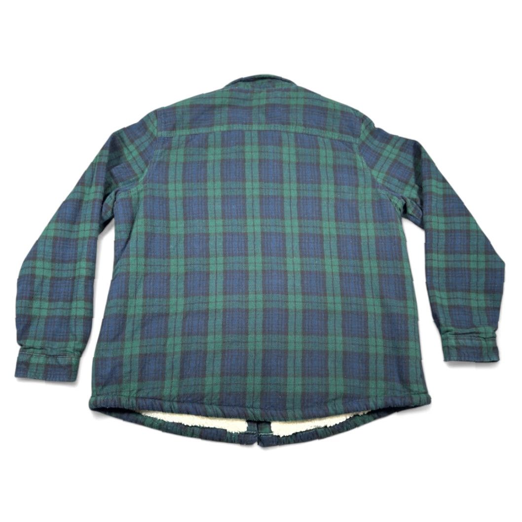 Vintage LL Bean Shirt Women XL Blue Green Plaid Sherpa Lined Flannel Blackwatch Button-Up Casual, Travel, Workwear Womens XL Amazon, eBay, etc. Size XL / US 12-14 / IT 48-50 - 3 Thumbnail