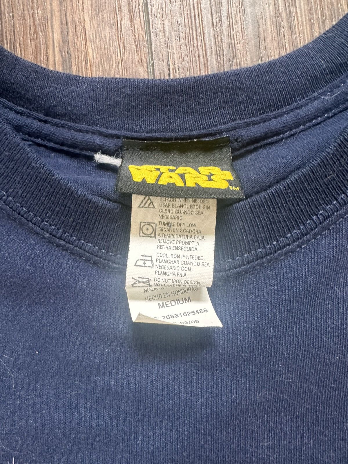 Vintage 90s Star Wasr shirt size M Size US M / EU 48-50 / 2 - 3 Thumbnail