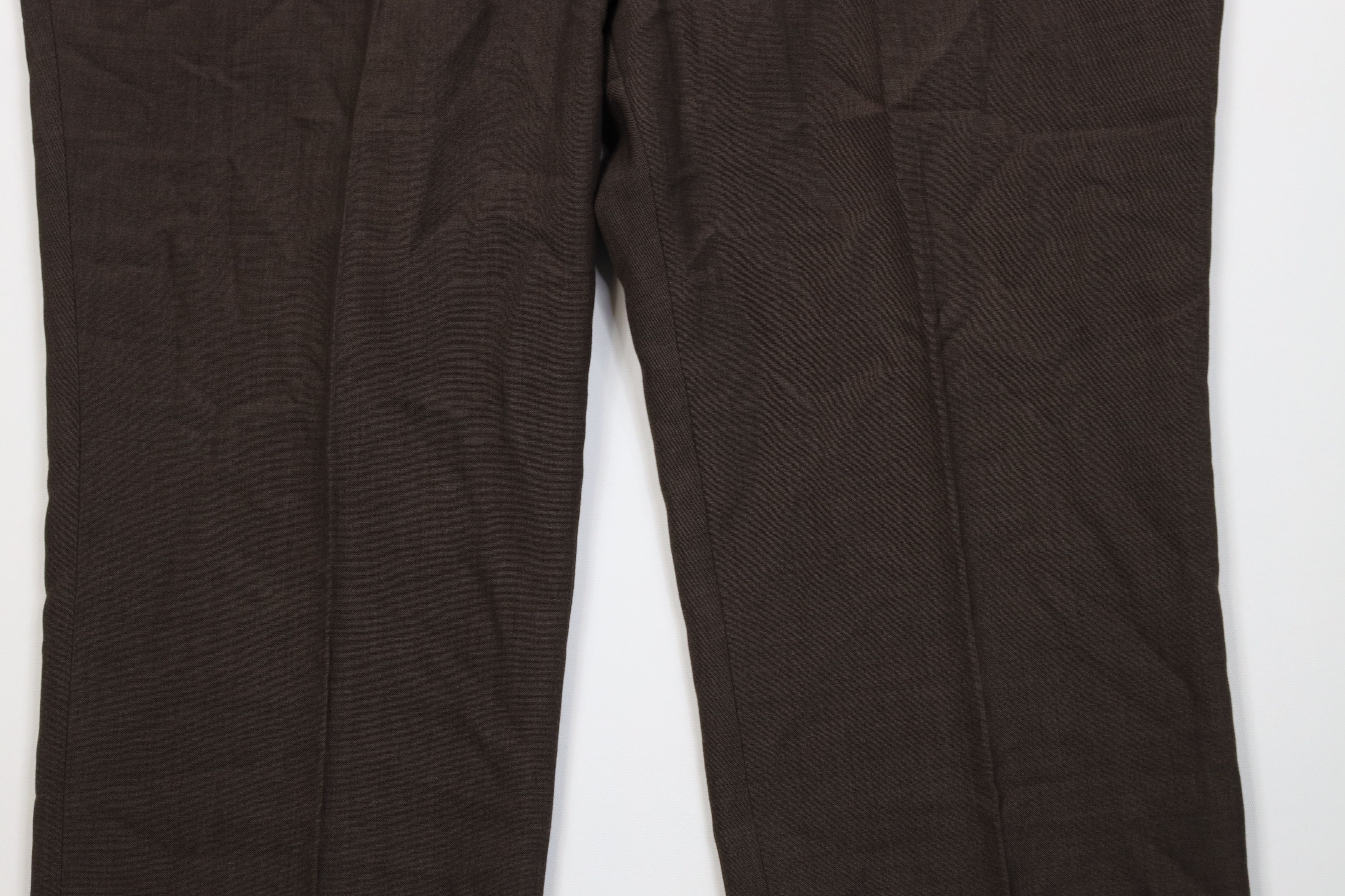 Vintage Vintage 70s Streetwear Wool Blend Wide Leg Chino Pants USA Size US 44 / EU 60 - 3 Thumbnail