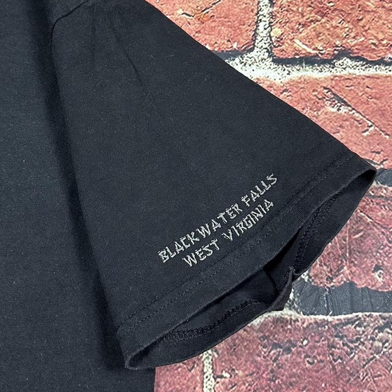 Other Vintage Y2K John Q. Wright Wolf T Shirt Black Water Falls WV Size US XL / EU 56 / 4 - 5 Thumbnail