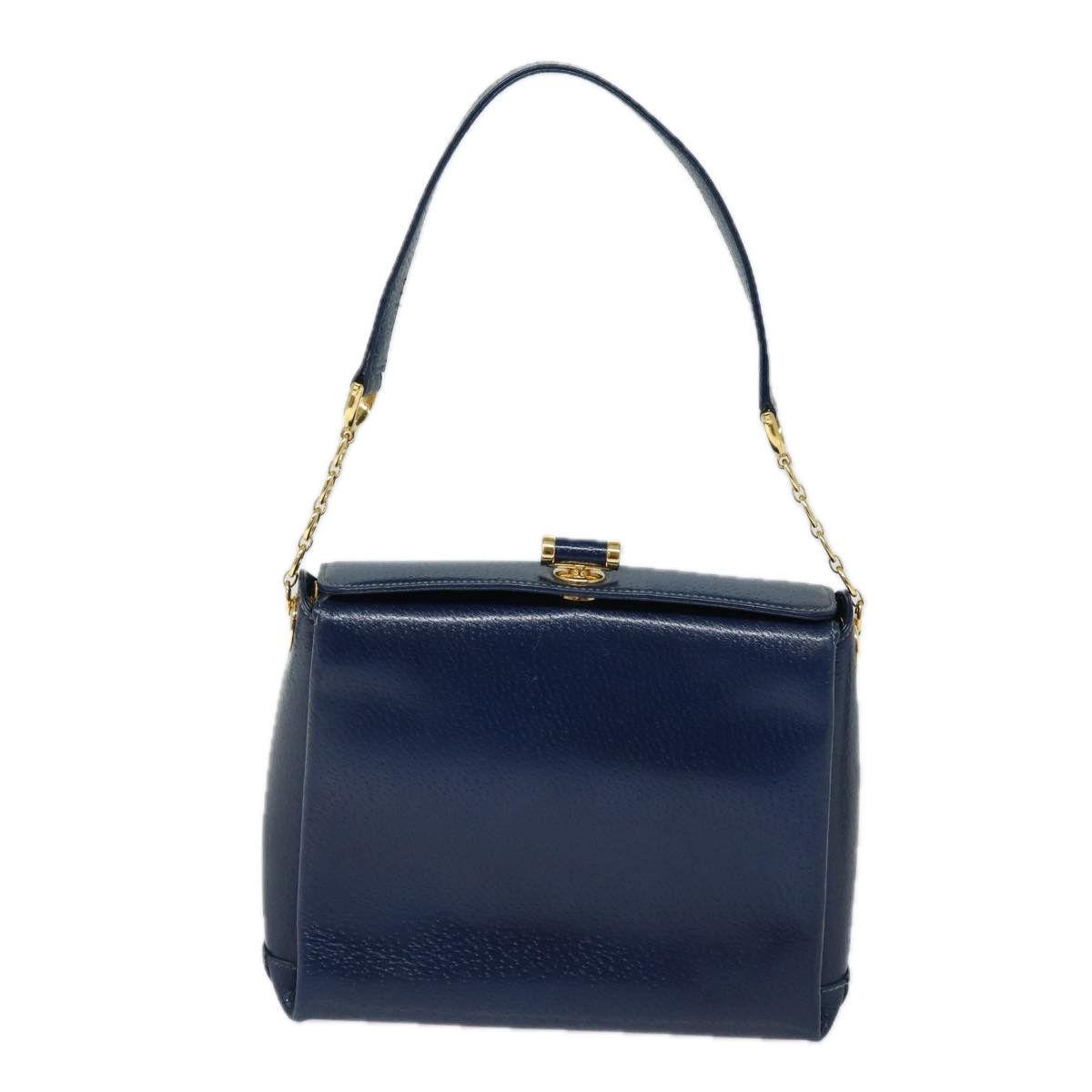 Gucci Bamboo Navy Leather Shoulder Bag (Pre-Owned) Size ONE SIZE - 1 Thumbnail