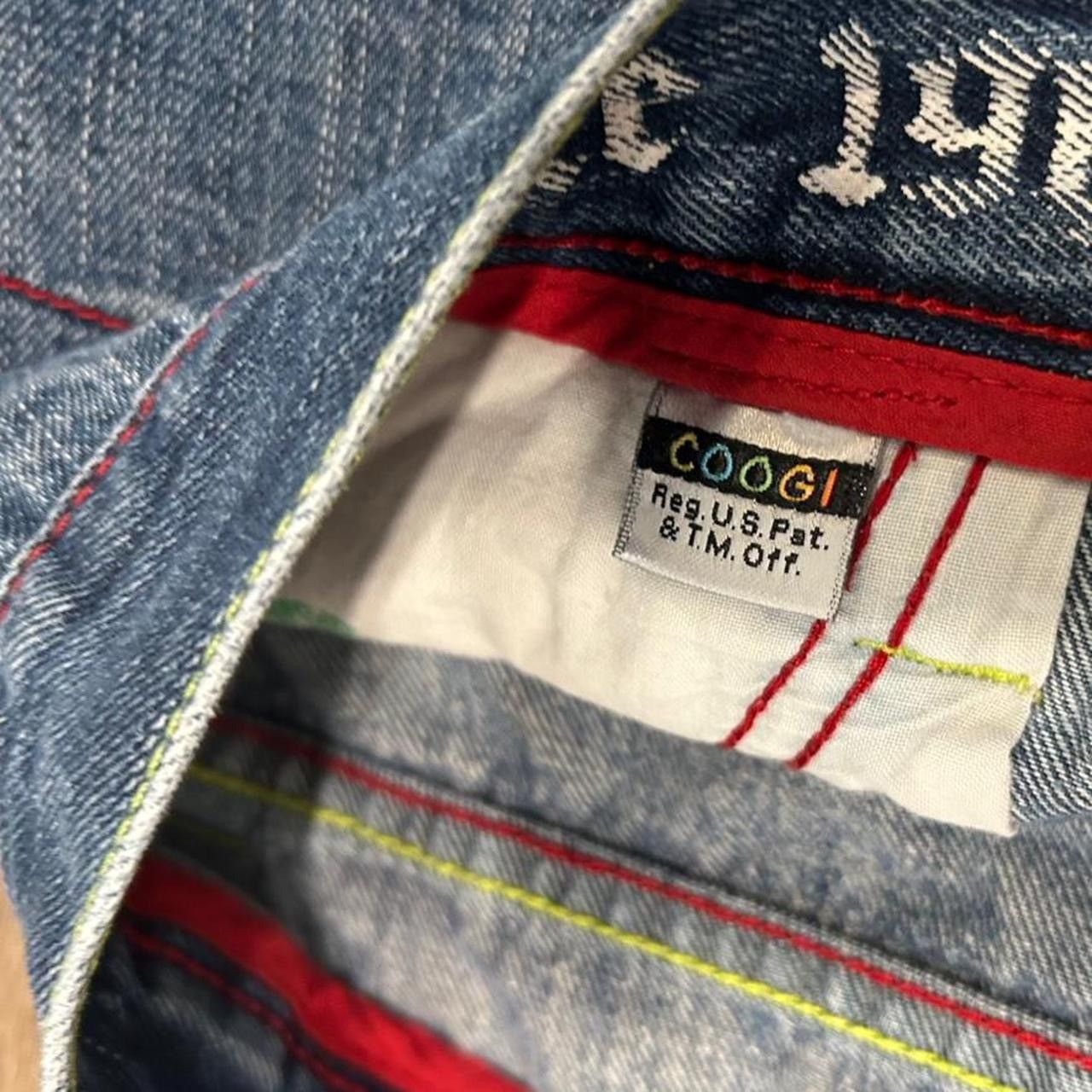 Coogi Y2K Coogi Embroidered Wide Leg Jeans Size 34 Size US 34 / EU 50 - 5 Thumbnail