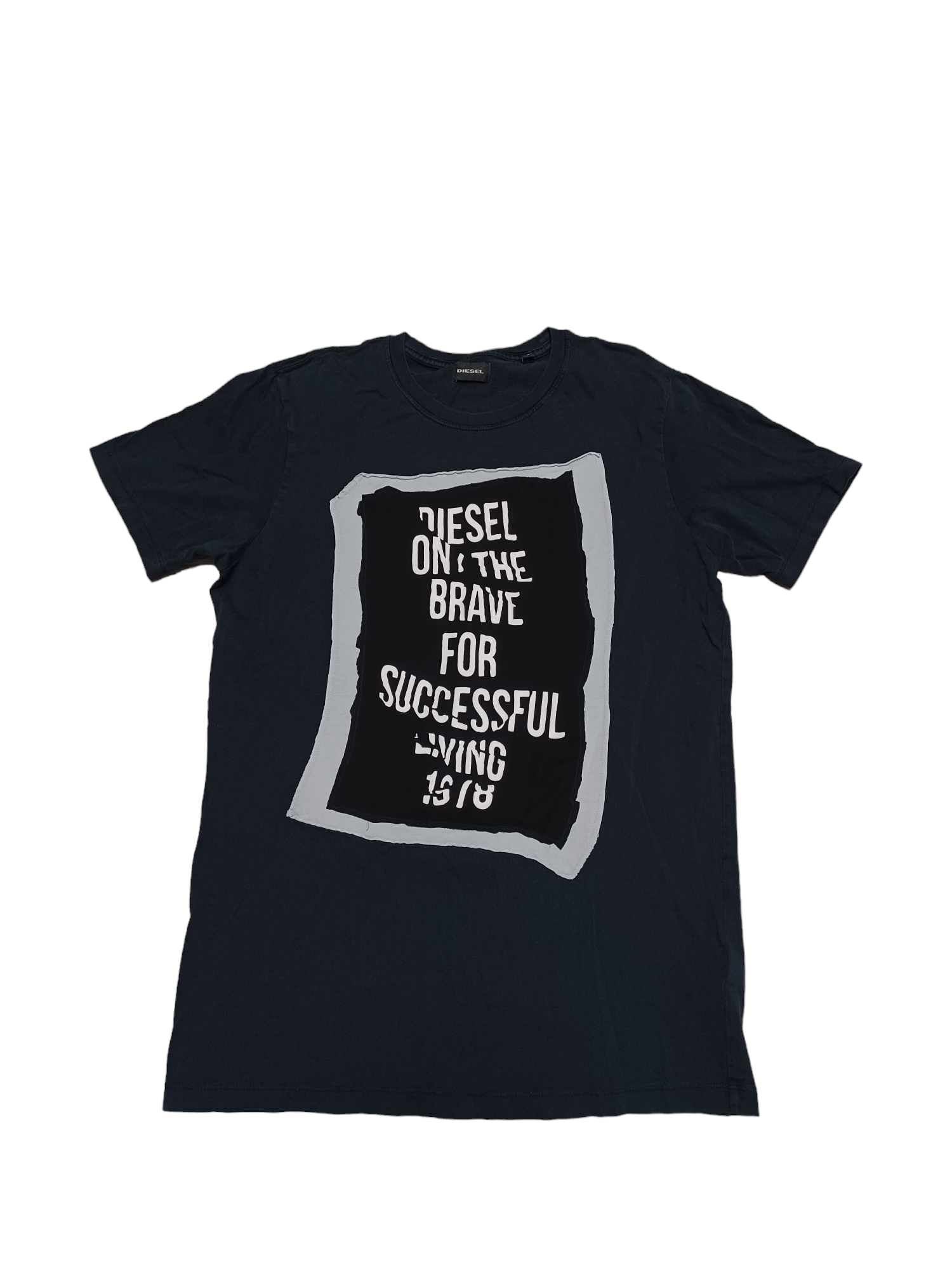 Diesel DIESEL BIGLOGO VINTAGE TEE Size US S / EU 44-46 / 1 - 1 Thumbnail
