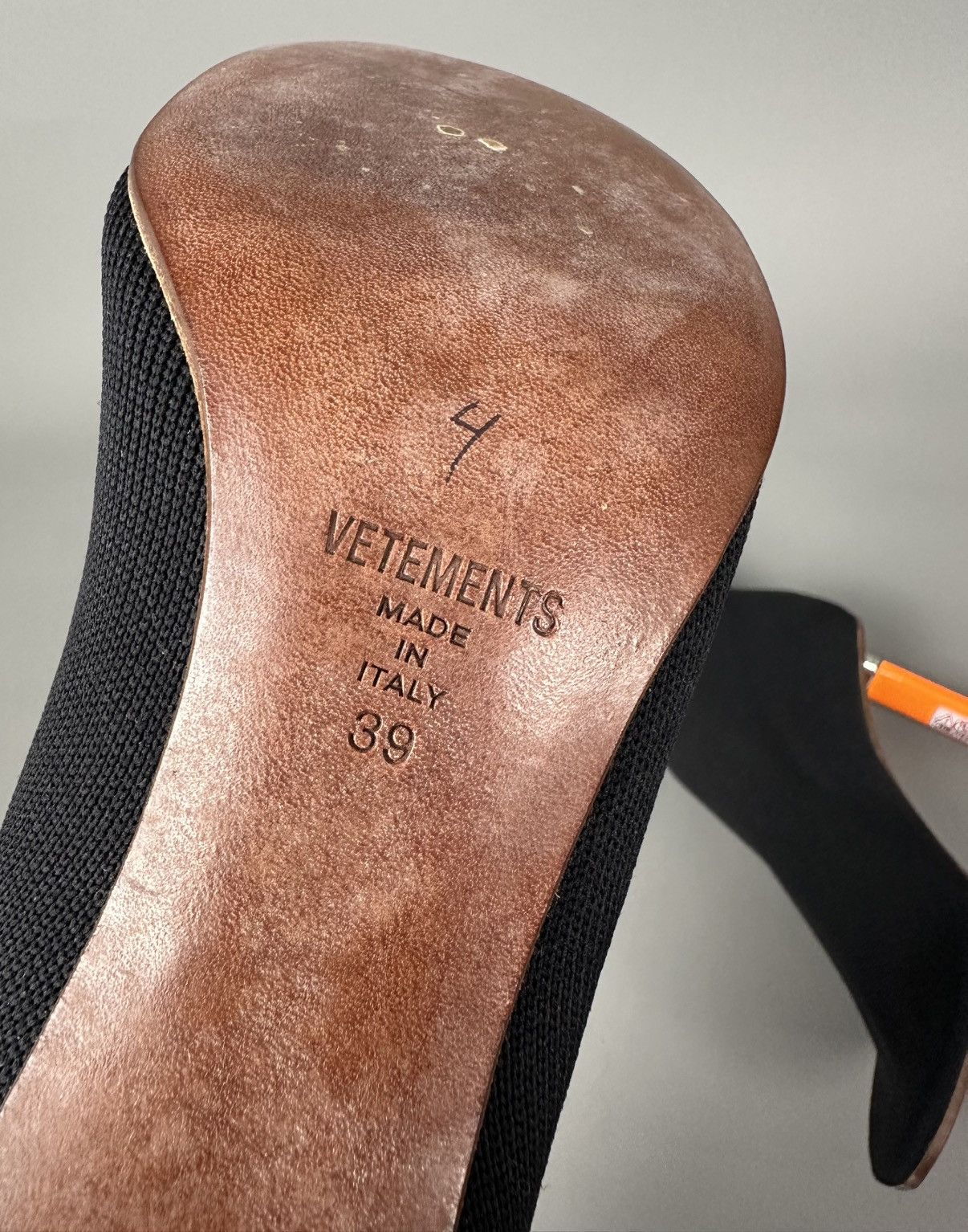 Vetements Vetements - Demna Gvasalia S/S16 Lighter Heels - Sock Ankle Size US 9 / IT 39 - 12 Thumbnail