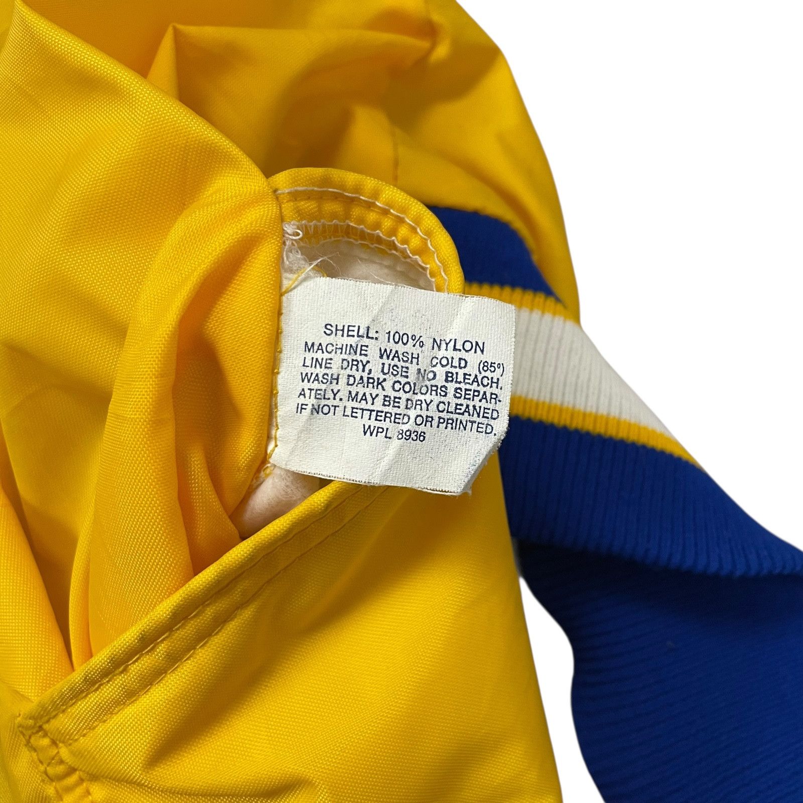 NBA VTG 90s GOLDEN STATE WARRIORS DELONG PULLOVER JACKET SIZE L Size US L / EU 52-54 / 3 - 5 Thumbnail