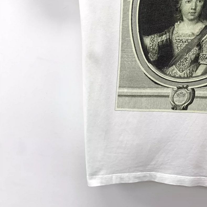 Loewe Loewe White lettered figure print cotton round neck short Size S / US 4 / IT 40 - 4 Thumbnail