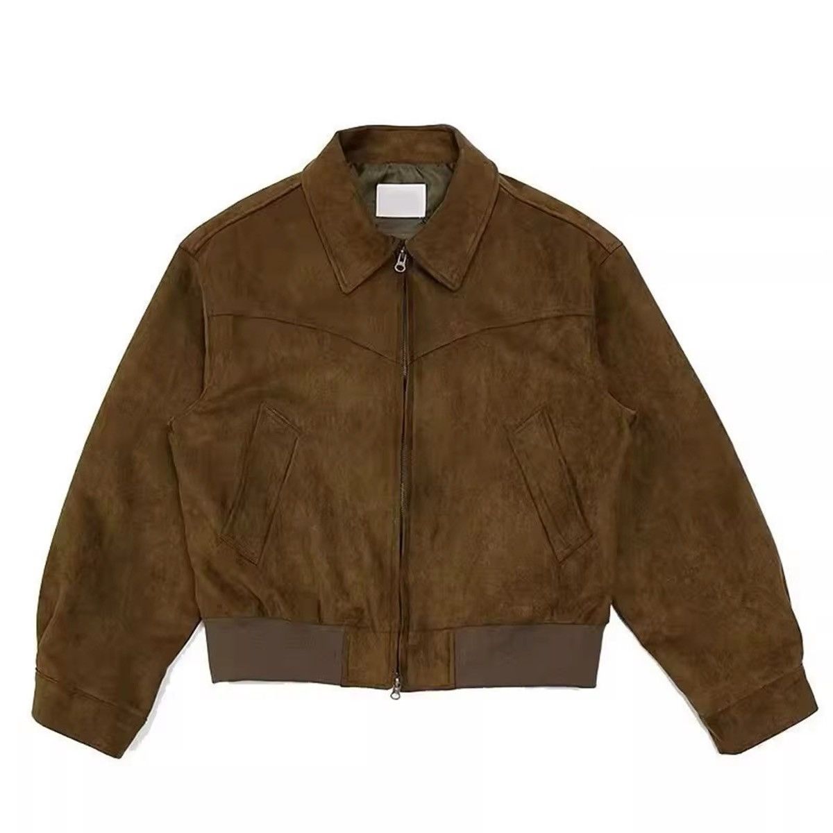 Other × Vintage Retro Suede Vintage Retro Style Zipper Jacket Size US XXL / EU 58 / 5 - 2 Thumbnail