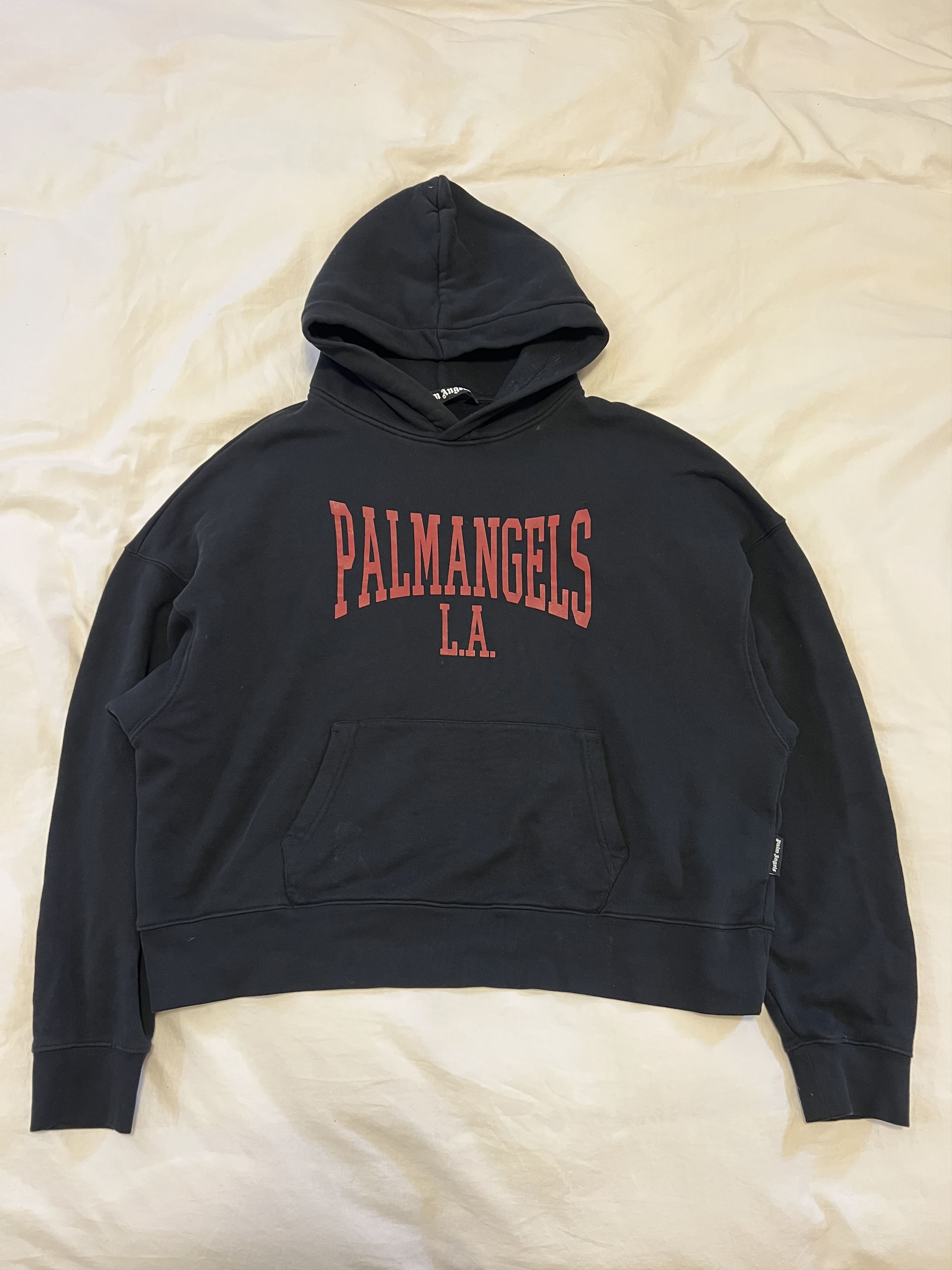 Palm Angels Palm Angels College Logo Super Boxy Hoodie Sweatshirt Size US M / EU 48-50 / 2 - 1 Thumbnail