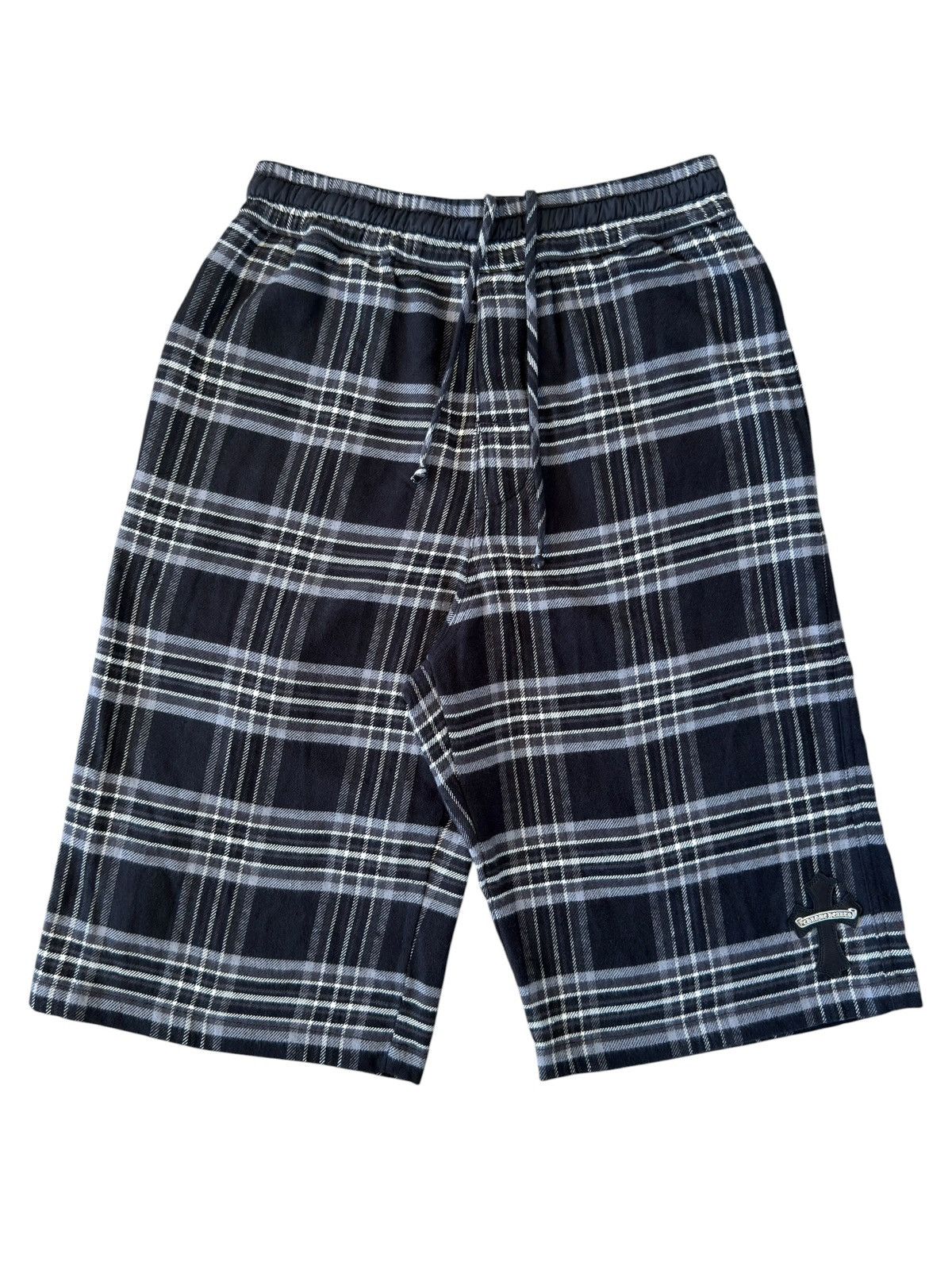 Chrome Hearts Chrome Hearts ‘After School’ Plaid Flannel Long Shorts Size US 32 / EU 48 - 1 Thumbnail