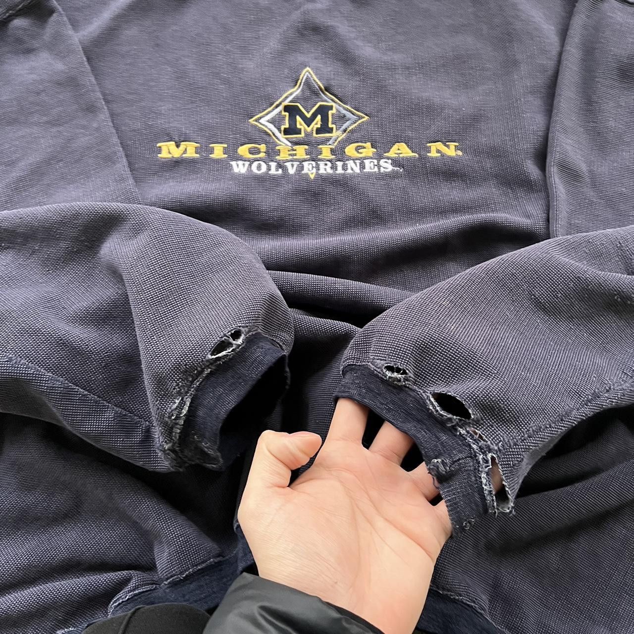 Vintage Vintage Michigan Wolverines Sweatshirts Size US XL / EU 56 / 4 - 5 Thumbnail