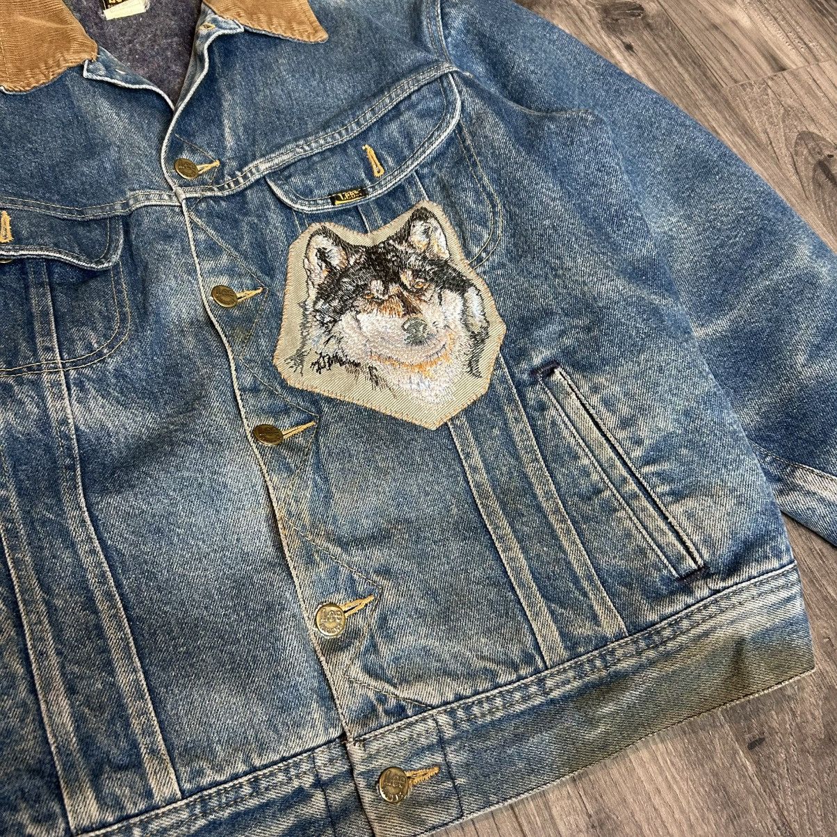 Lee Lee storm rider faded denim jacket Size US L / EU 52-54 / 3 - 4 Thumbnail