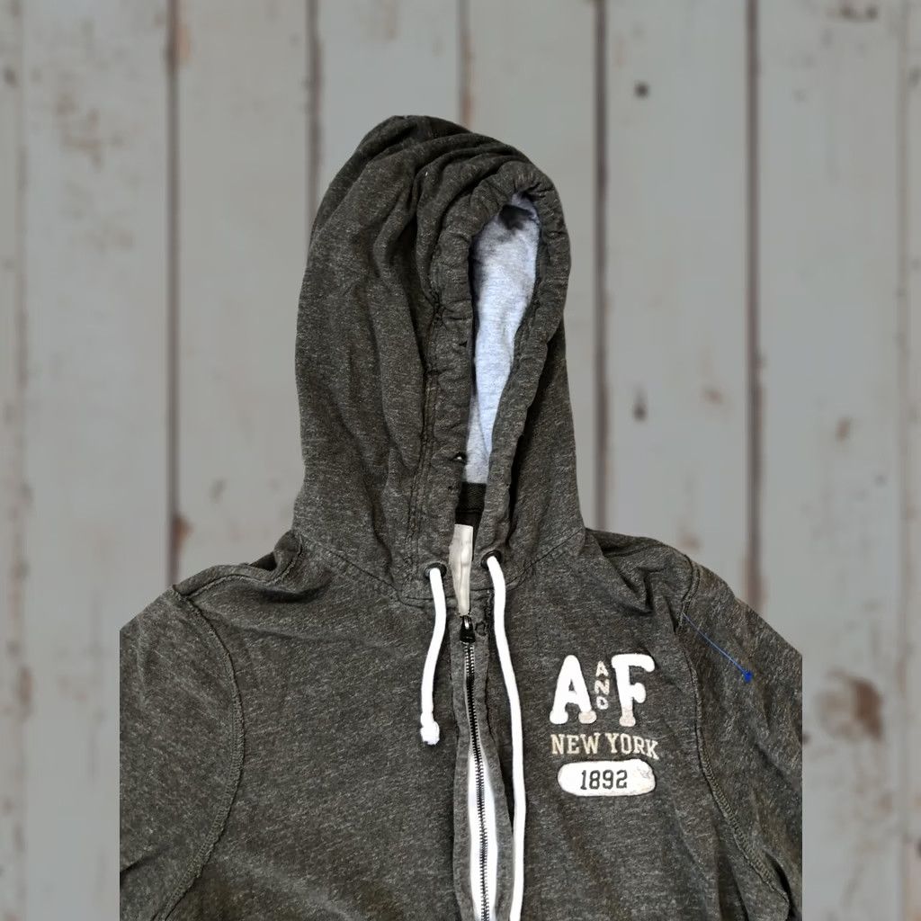 Abercrombie & Fitch Abercrombie & Fitch Hoodie Mens XL Green Full Zip 1892 Graphic Logo Sweatshirt Size US XL / EU 56 / 4 - 1 Thumbnail