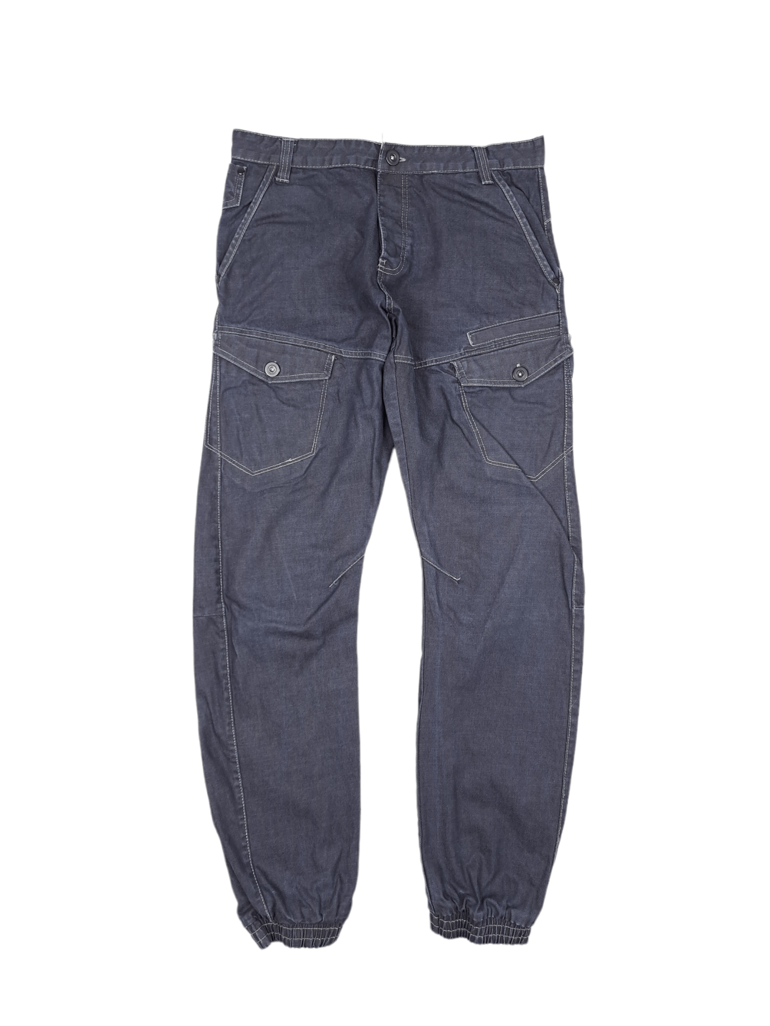 Vintage 💎 Dark Grey 3D Arc 34/34 Jeans Japanese Brand Cargo Size US 34 / EU 50 - 1 Thumbnail