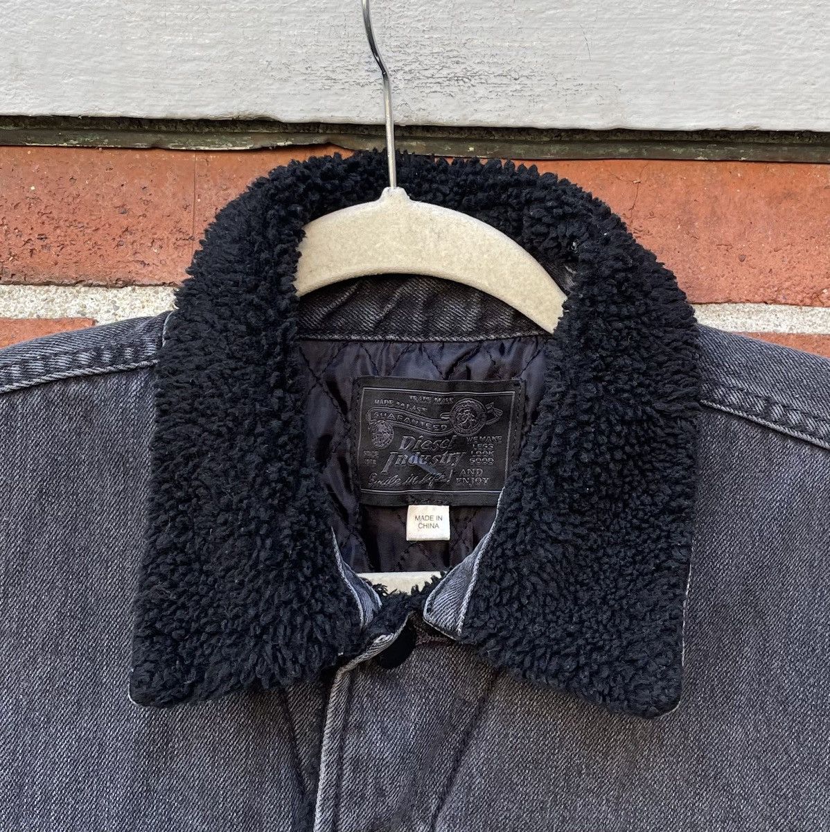 Diesel Diesel Denim Sherpa Lined Jacket Black Size US L / EU 52-54 / 3 - 7 Thumbnail