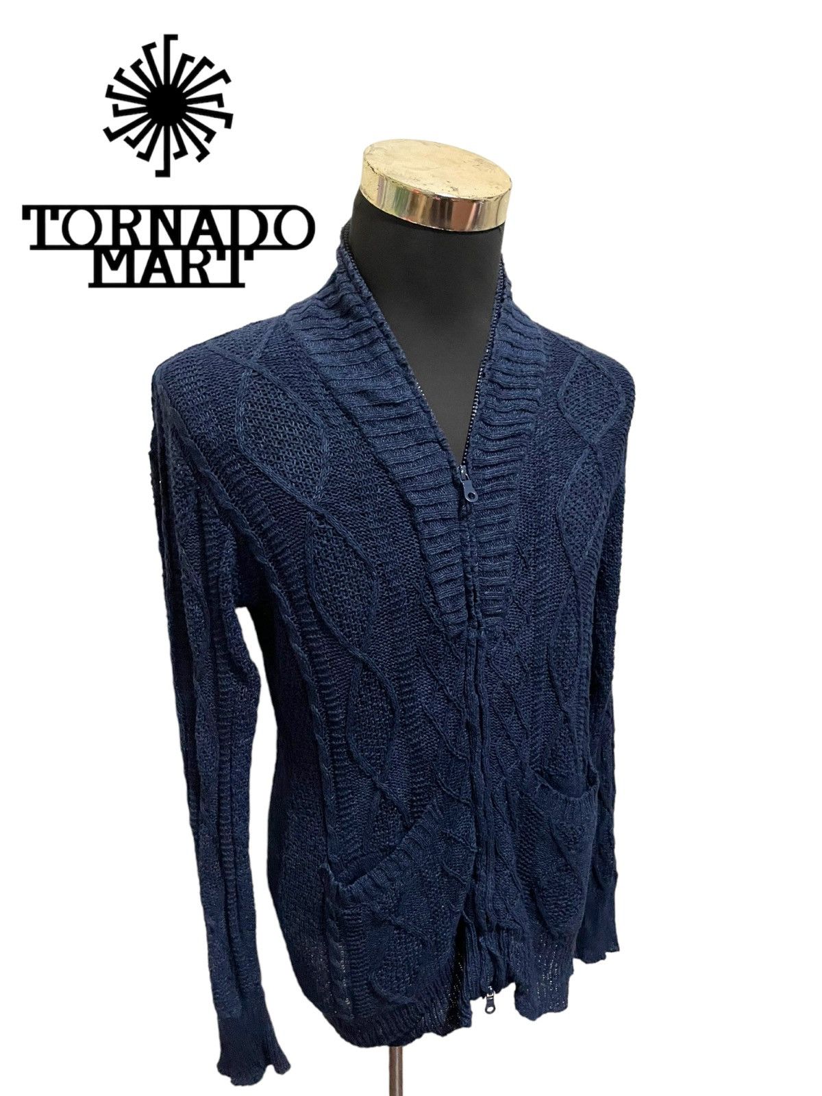 Japanese Brand × Tornado Mart Tornado Mart Aero Knitwear Size US M / EU 48-50 / 2 - 3 Thumbnail