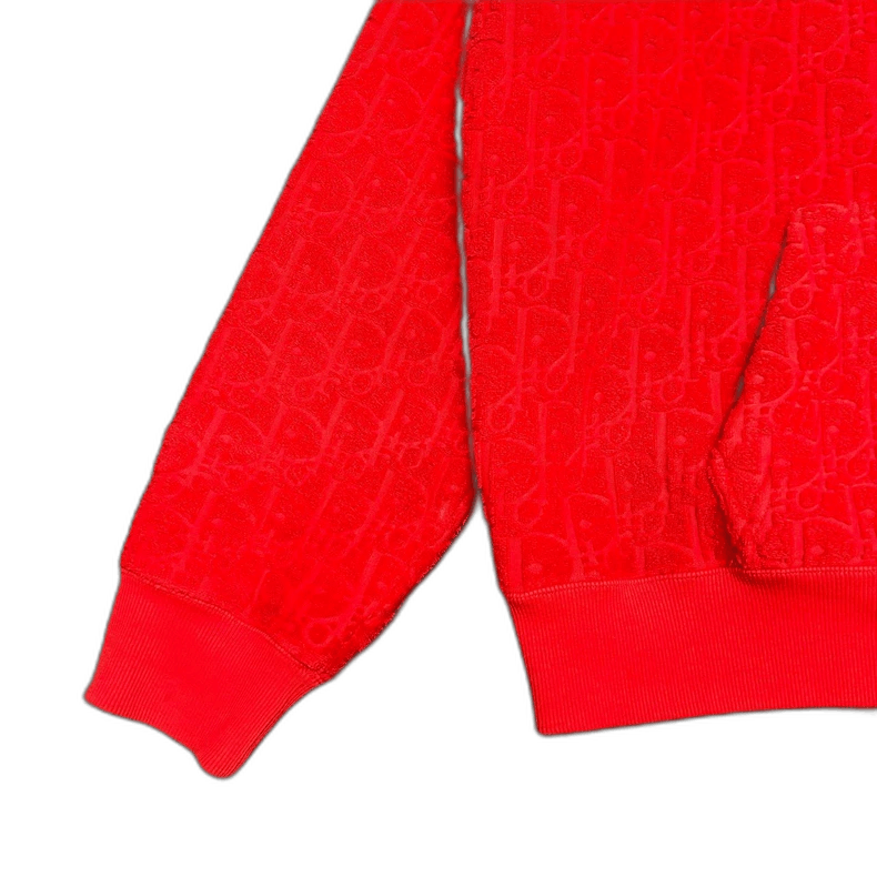 Dior New Dior Red Hooded Sweatshirt Size Large Size US L / EU 52-54 / 3 - 1 Thumbnail