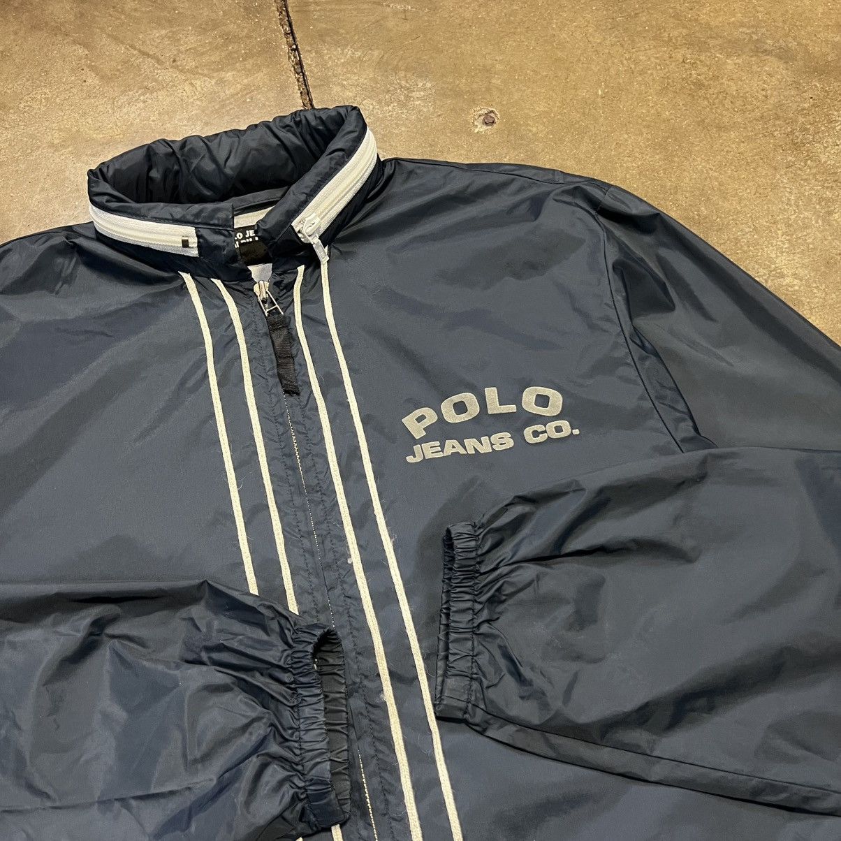 Polo Ralph Lauren × Vintage Vintage Polo Sport Ralph Lauren Zip Up Jacket Windbreaker Size US M / EU 48-50 / 2 - 4 Thumbnail