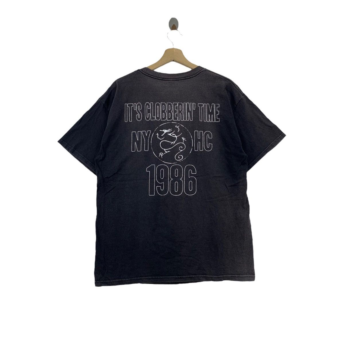 Other SICK Of IT ALL It's Clobberin' Time NYHC 1986 Band Tour Size US L / EU 52-54 / 3 - 3 Thumbnail