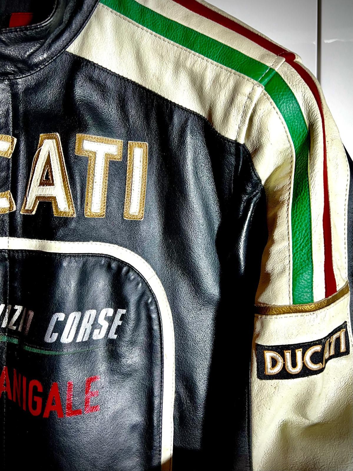 Ducati DUCATI BORGO PANIGALE SERVIZIO CORSE LEATHER MOTORAD JACKET Size US M / EU 48-50 / 2 - 3 Thumbnail
