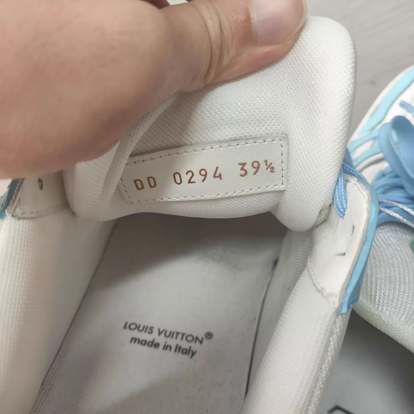 Louis Vuitton Louis Vuitton Denim Trainer Colorblock US 5.5 Size US 5.5 / IT 35.5 - 3 Thumbnail