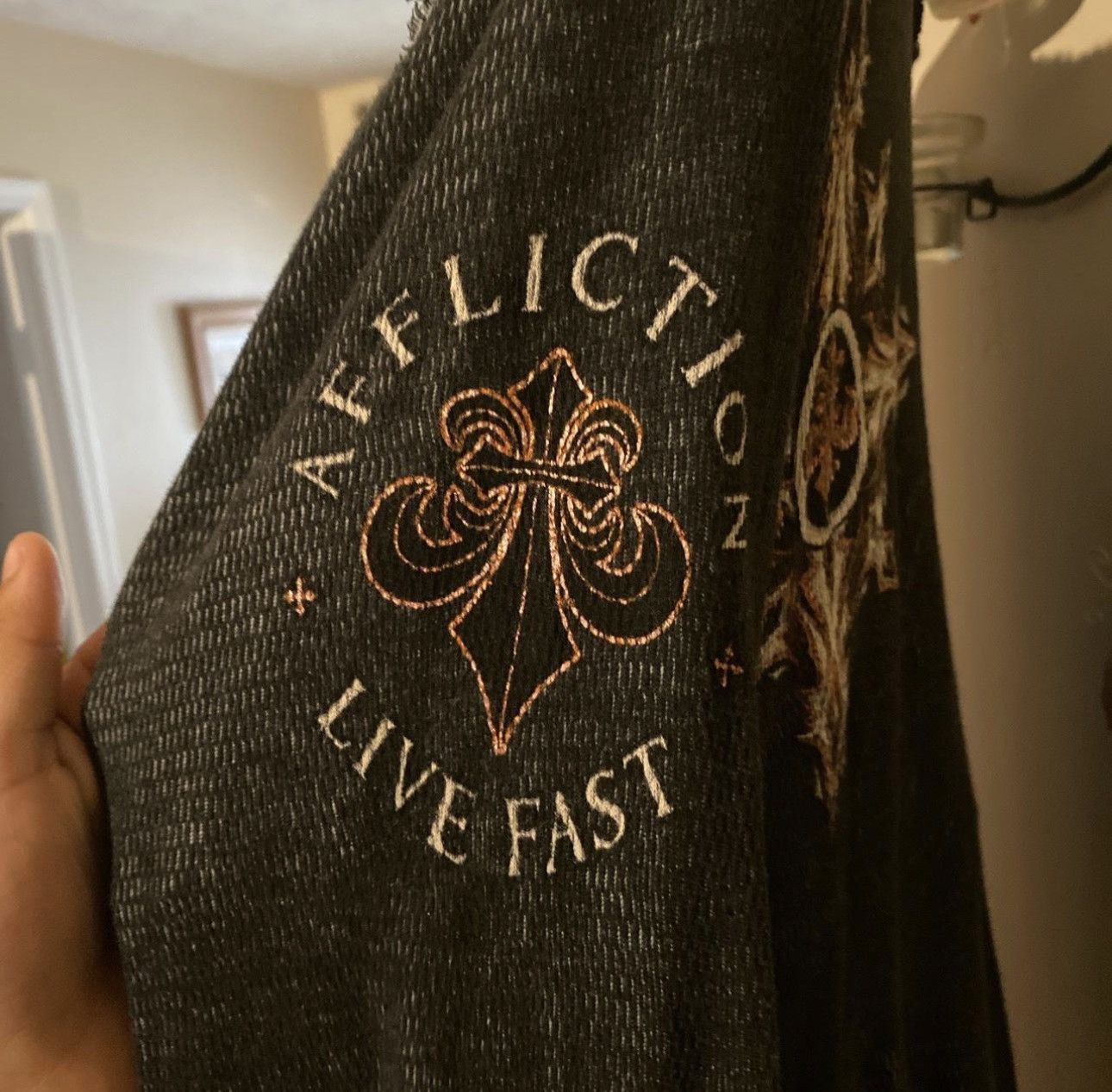 Affliction Rare double sided vintage affliction long sleeve Size US L / EU 52-54 / 3 - 5 Thumbnail
