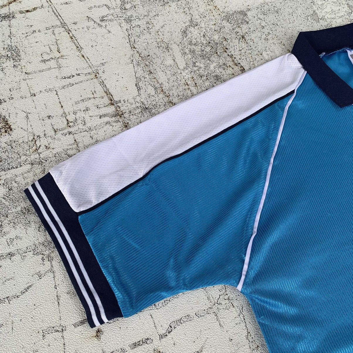 Le Coq Sportif × Vintage Le coq sportif Manchester City 1999-2001 HOME SHIRT JERSEY Size US M / EU 48-50 / 2 - 5 Thumbnail
