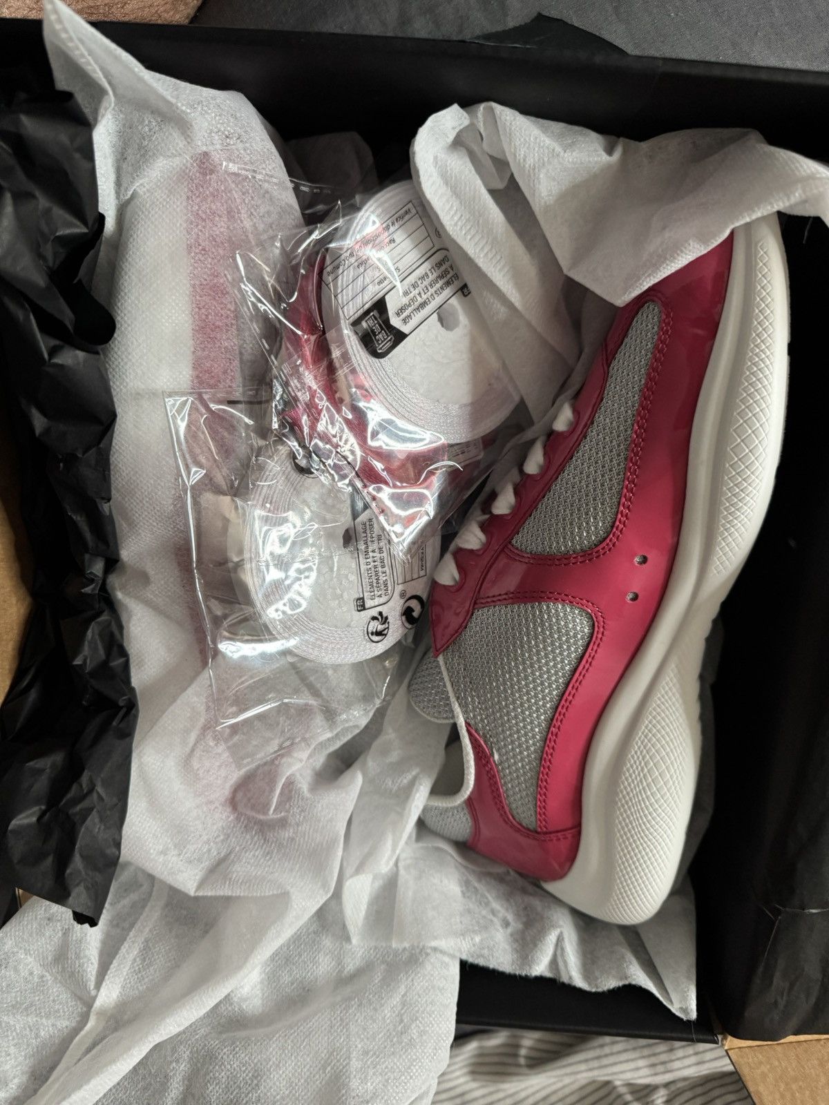 Prada Prada soft rubber cup sneakers Size 39 Size US 8.5 / IT 38.5 - 7 Thumbnail