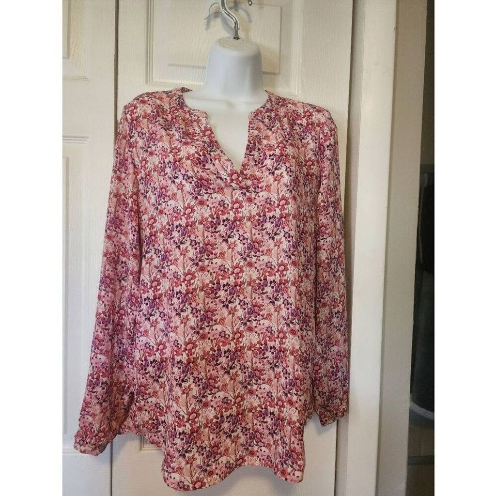 Other Floral Print Blouse Size L / US 10 / IT 46 - 1 Thumbnail