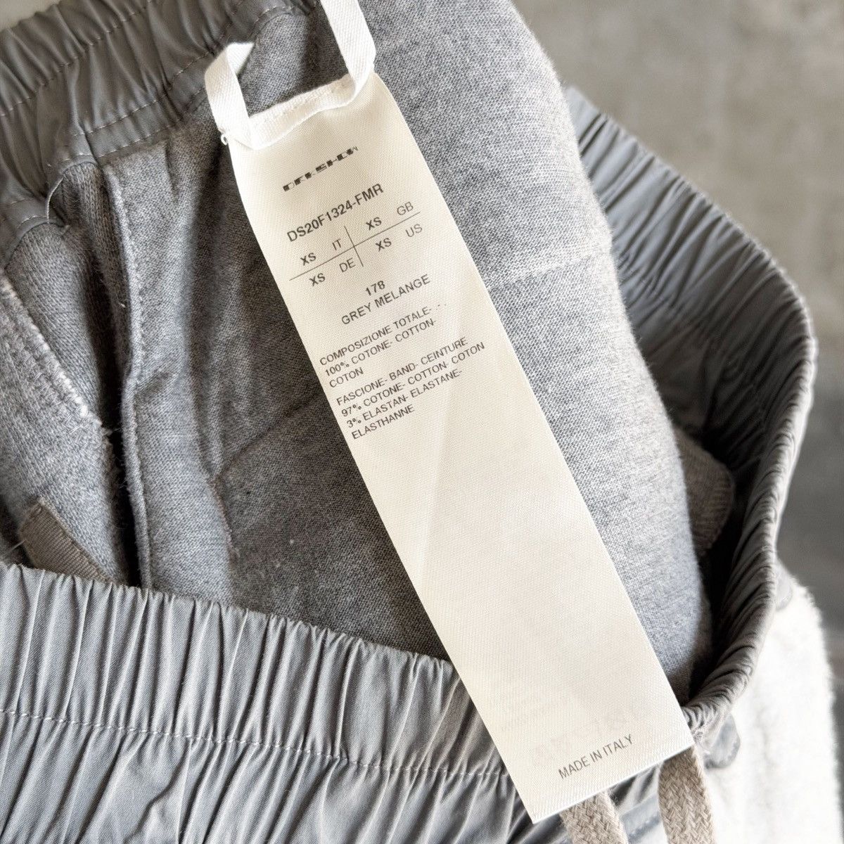 Rick Owens Drkshdw Rick Owens DRKSHDW AW20 Inside Out Reverse Wide Sweatpants Size US 32 / EU 48 - 8 Thumbnail
