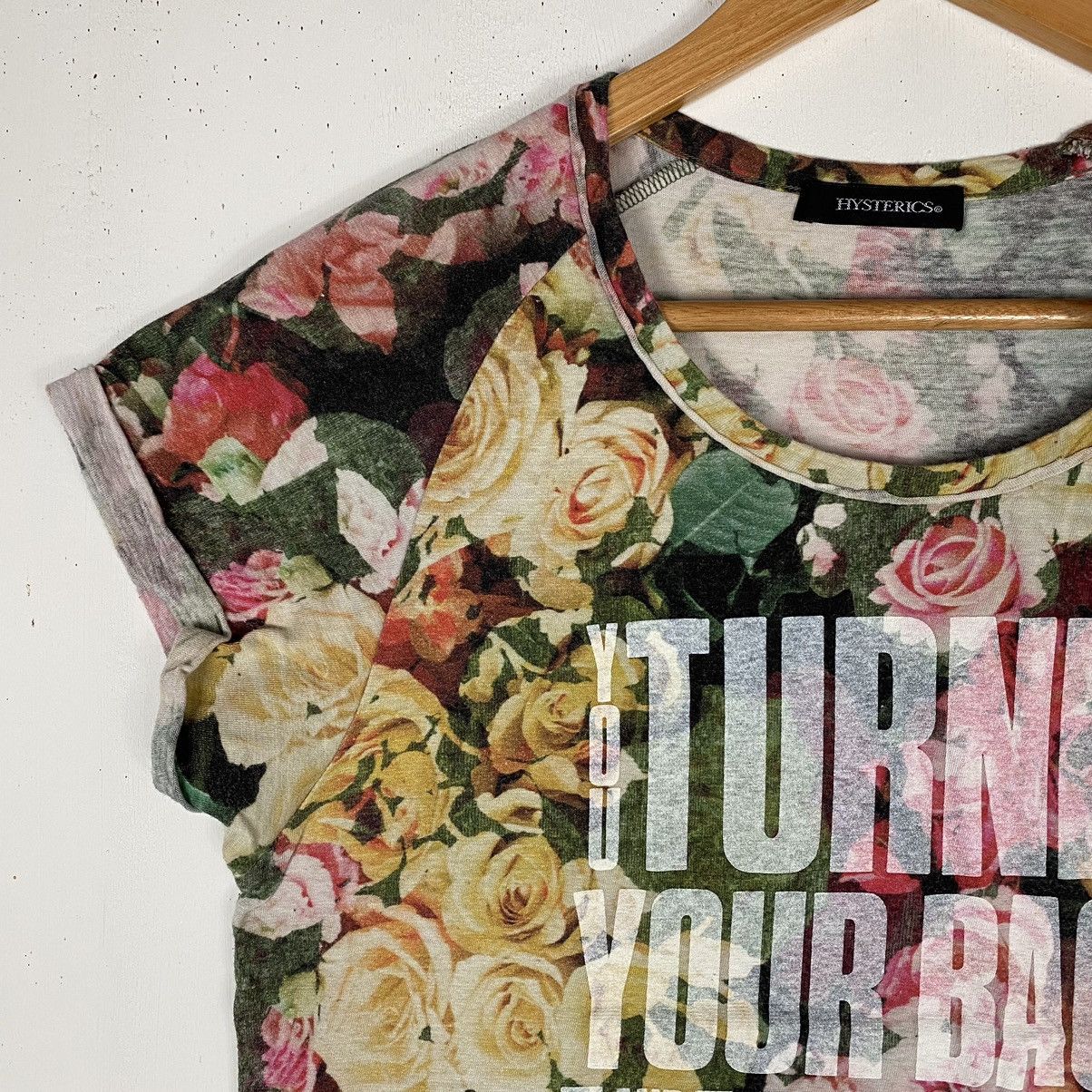 Hysteric Glamour You Turned Your Back And Walked Away Tops Tee Size ONE SIZE - 3 Thumbnail