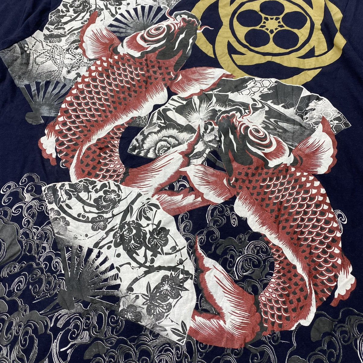 Bullet Noise 2000s Bullet Noise Koi Japanese Karakuri Tamashii Style Tee Size US L / EU 52-54 / 3 - 5 Thumbnail
