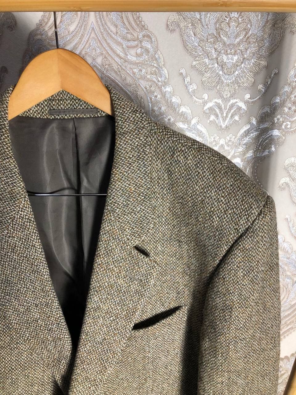 Harris Tweed VINTAGE HARRIS TWEED CLASSIC BLAZER SUIT JAKCET RETRO CASUAL Size 46R - 5 Thumbnail