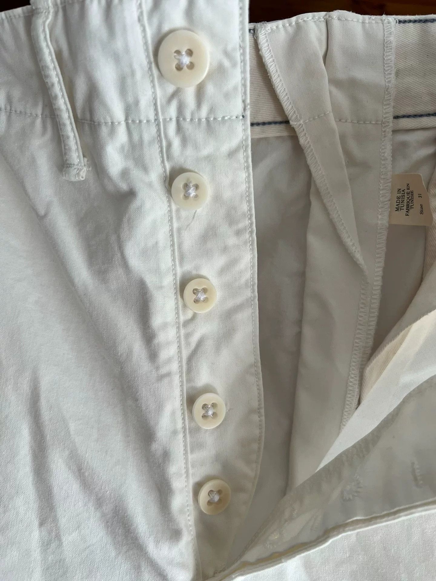 RRL Ralph Lauren RRL Double RL Vintage White Cargo Shorts Size US 31 - 5 Thumbnail