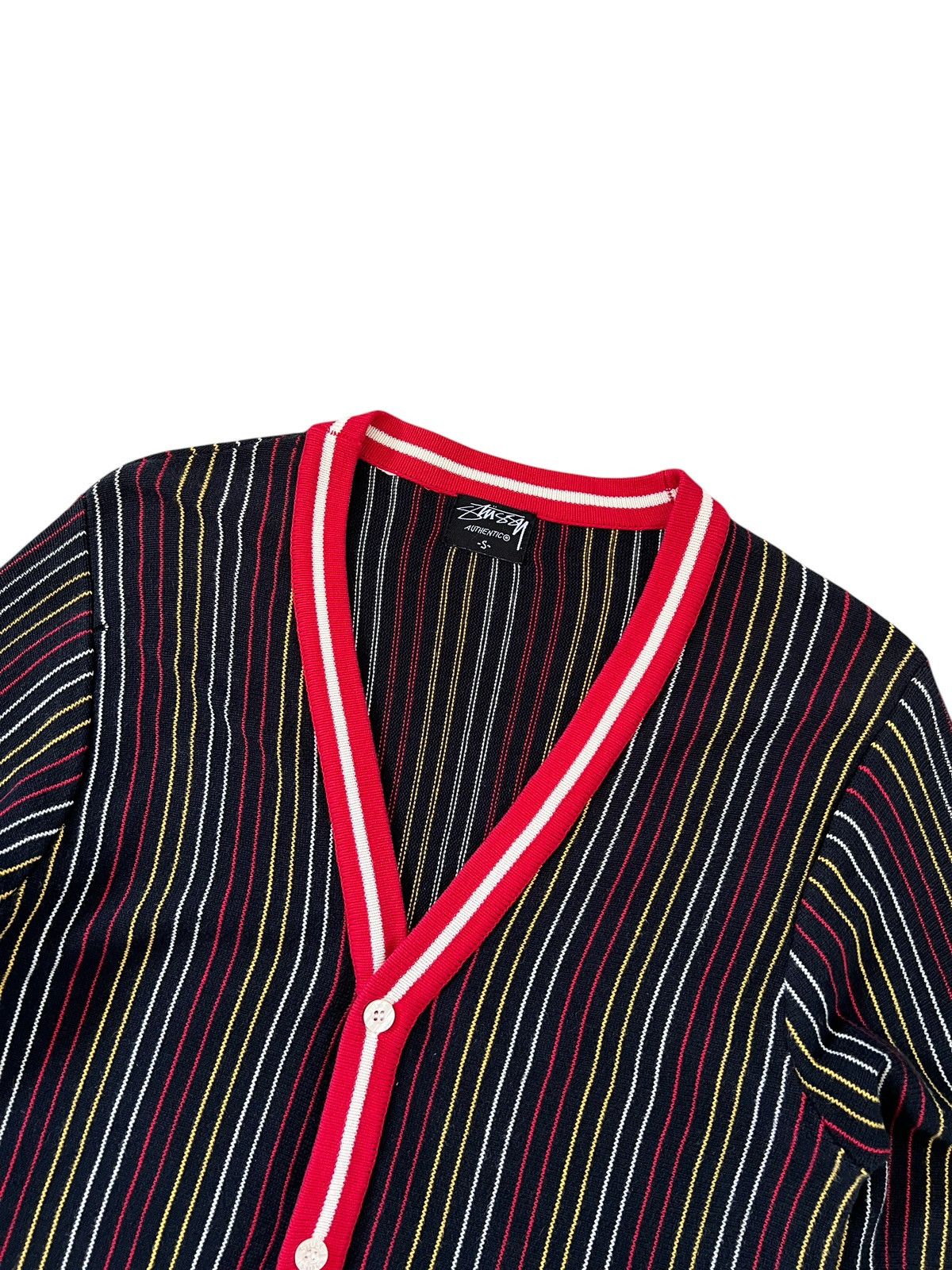 Stussy Stussy Multicolor Knit Cardigan Size US S / EU 44-46 / 1 - 3 Thumbnail
