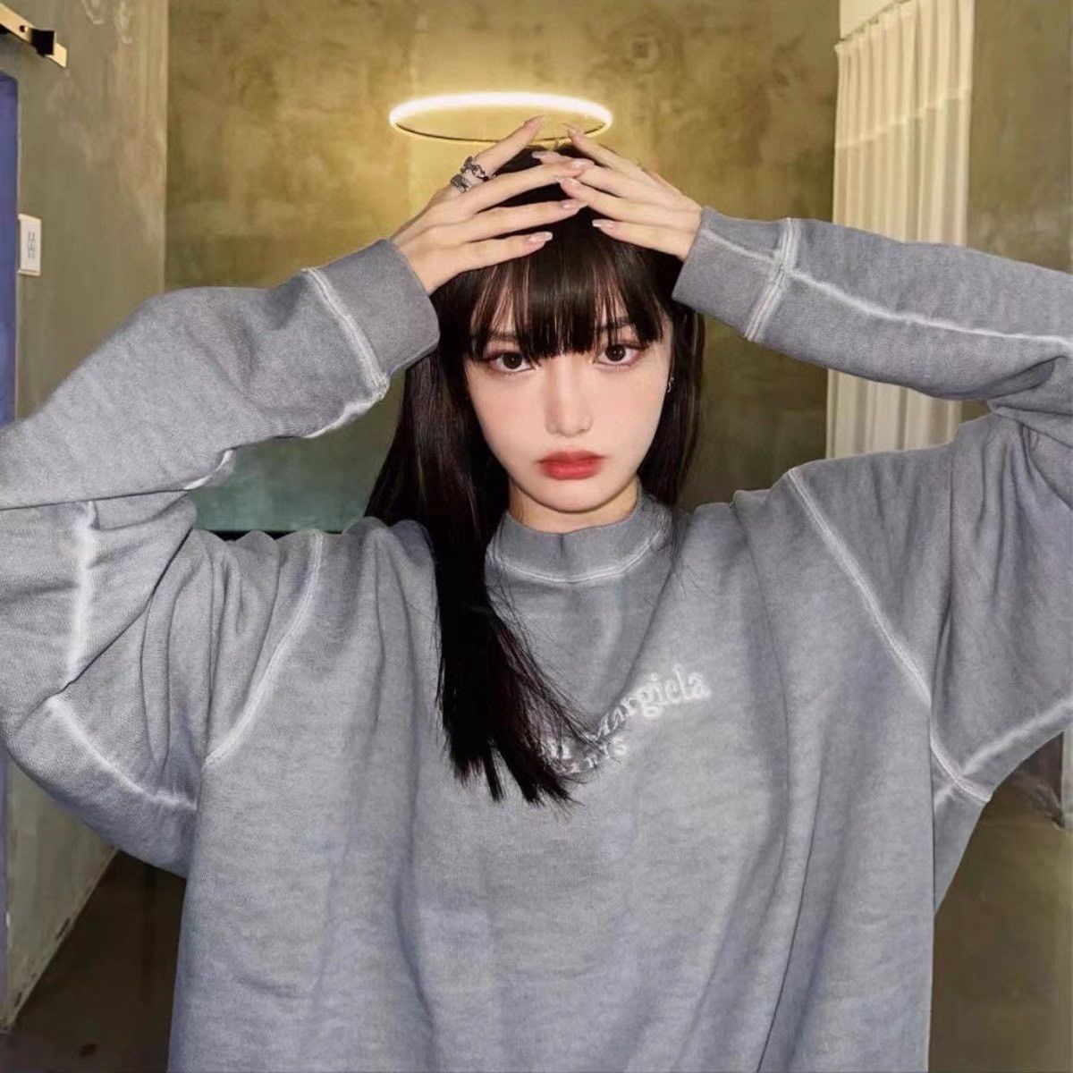 Maison Margiela Maison Margiela Size 50 New washed logo sweatshirt size50 2 Size US M / EU 48-50 / 2 - 4 Thumbnail
