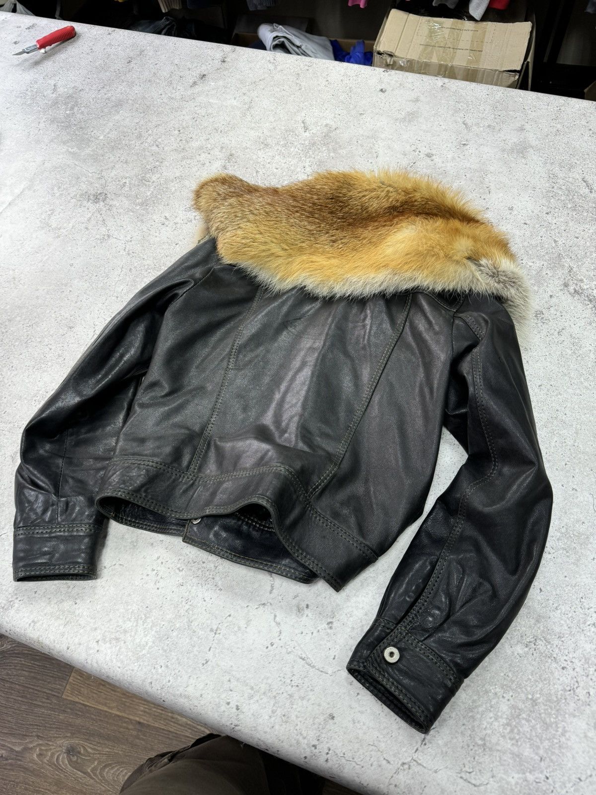 Japanese Brand Vintage 90s Real Fox Soft Leather Archive Jacket Size US M / EU 48-50 / 2 - 12 Thumbnail