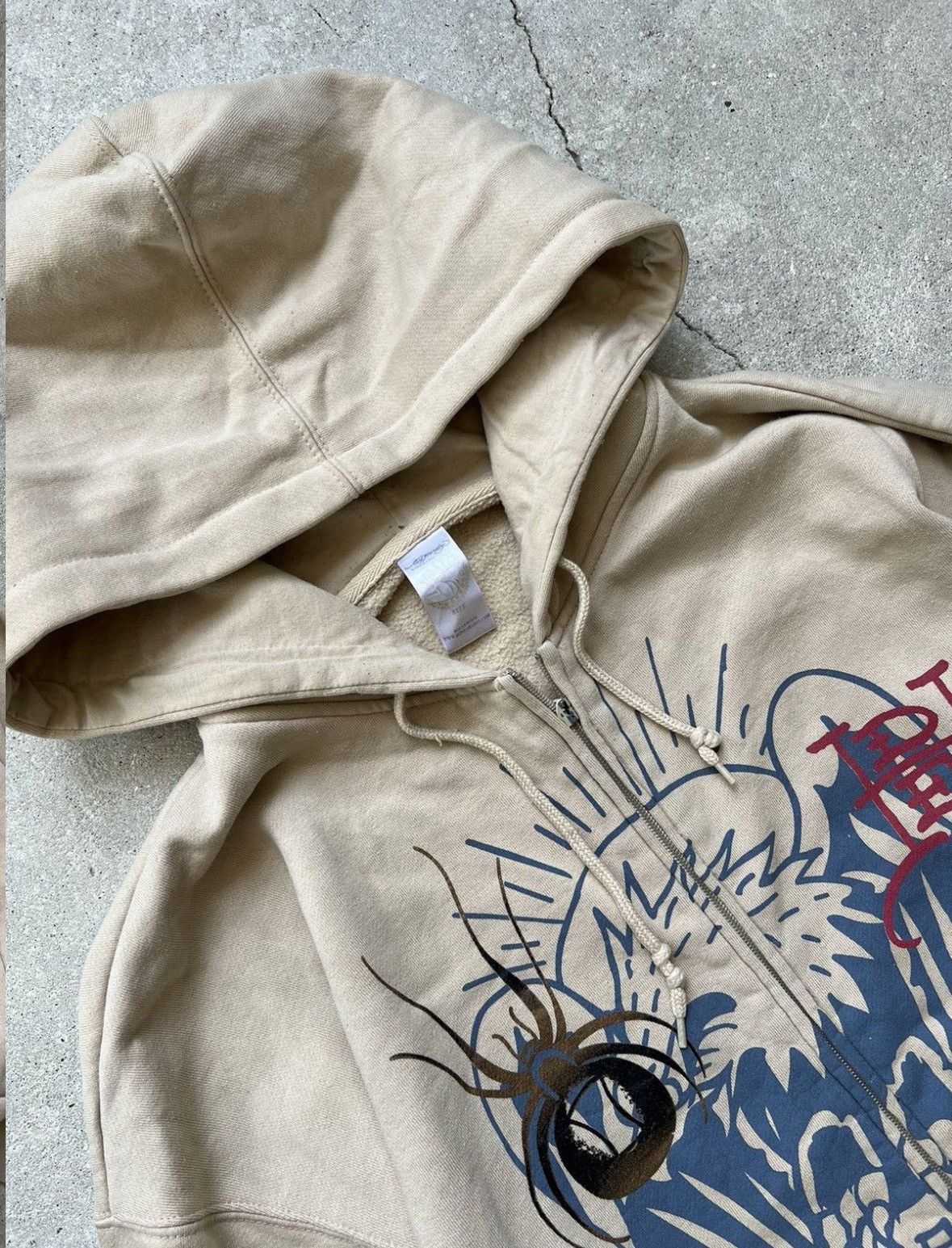 Ed Hardy Vintage Ed Hardy Graphic Hoodie Size US XL / EU 56 / 4 - 5 Thumbnail