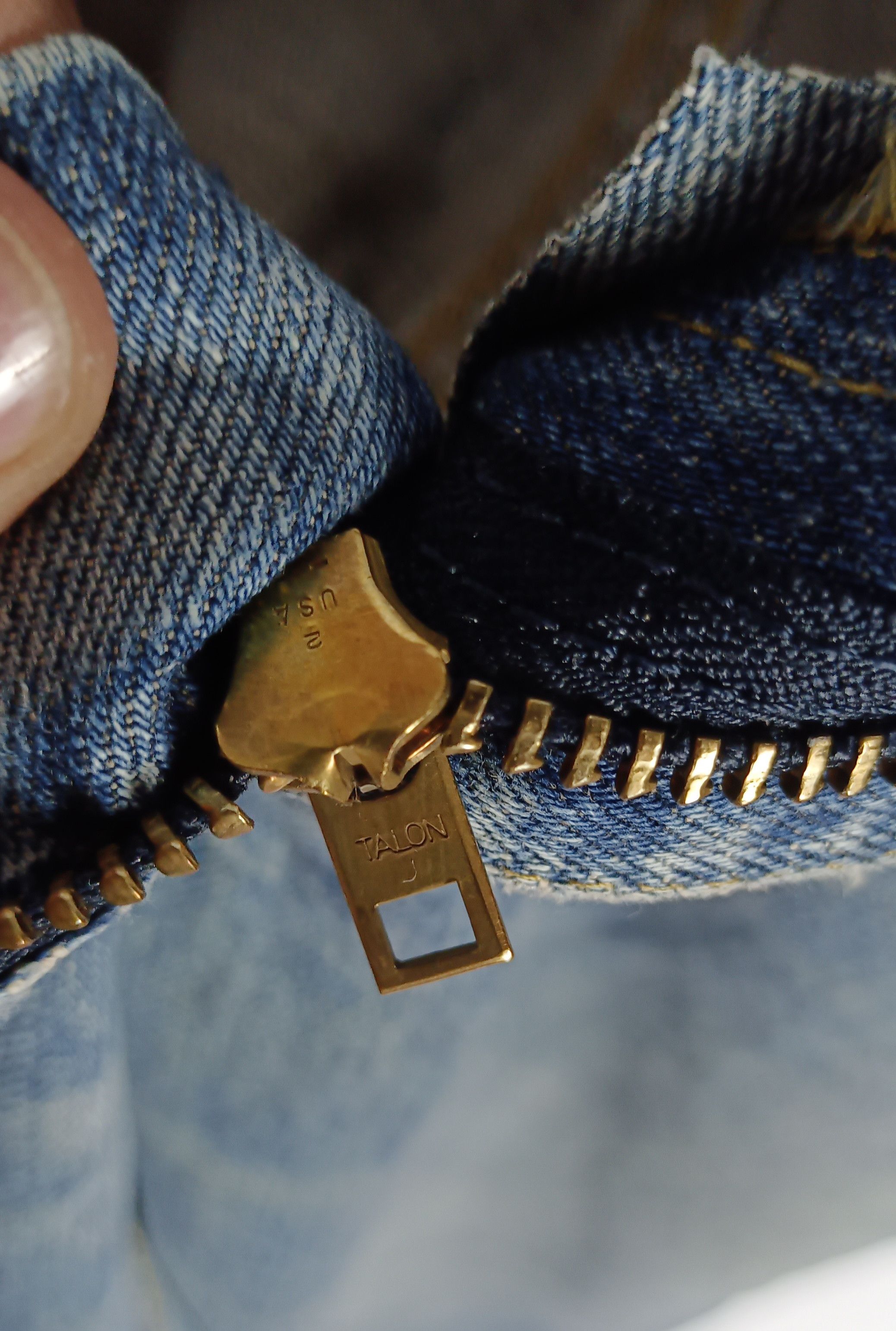 If Six Was Nine × Lee × Vintage Vintage Lee Riders Full Selvedge Talon Zipper Size US 29 - 15 Thumbnail