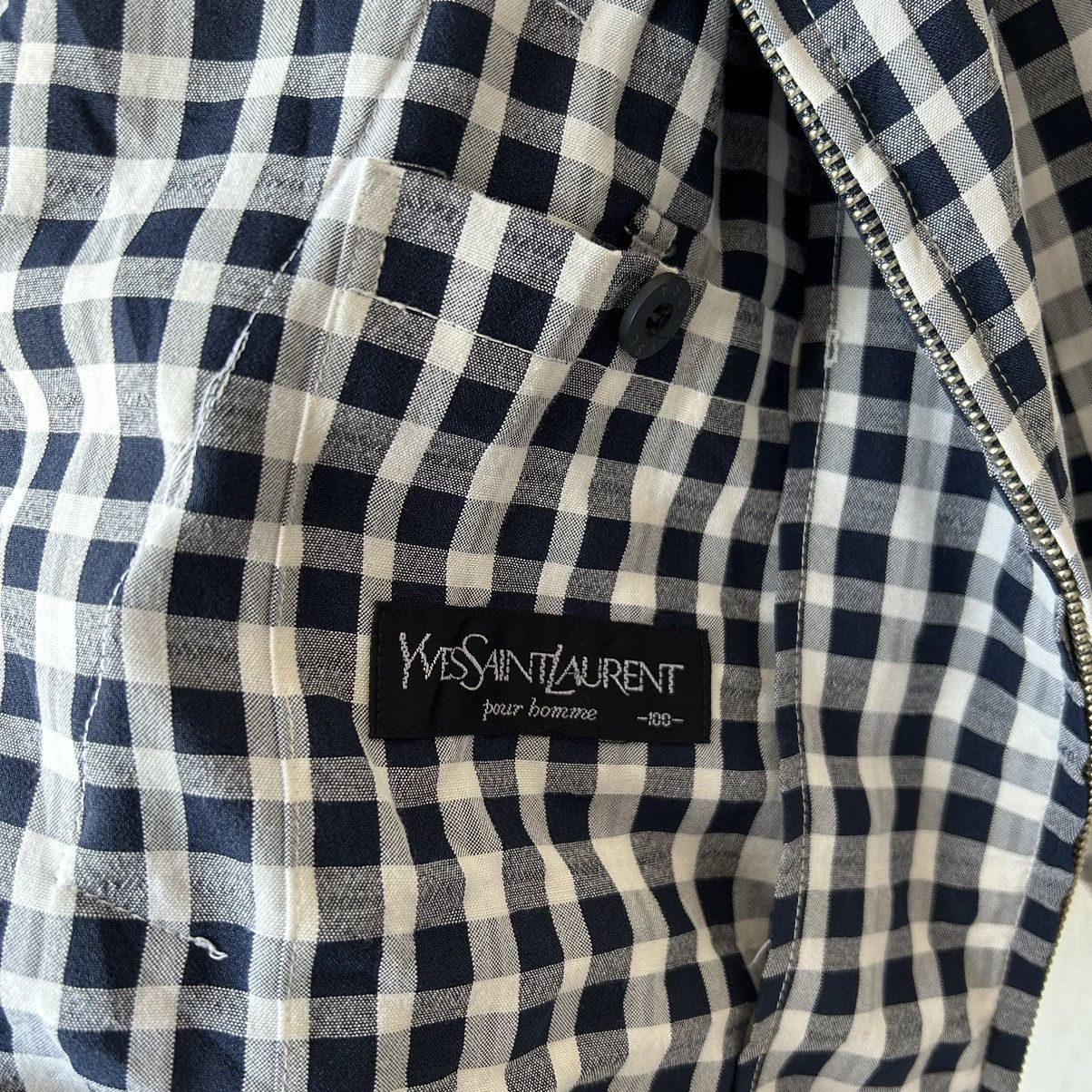 Yves Saint Laurent Yves Saint Laurent Stripe Jacket Size US L / EU 52-54 / 3 - 17 Thumbnail