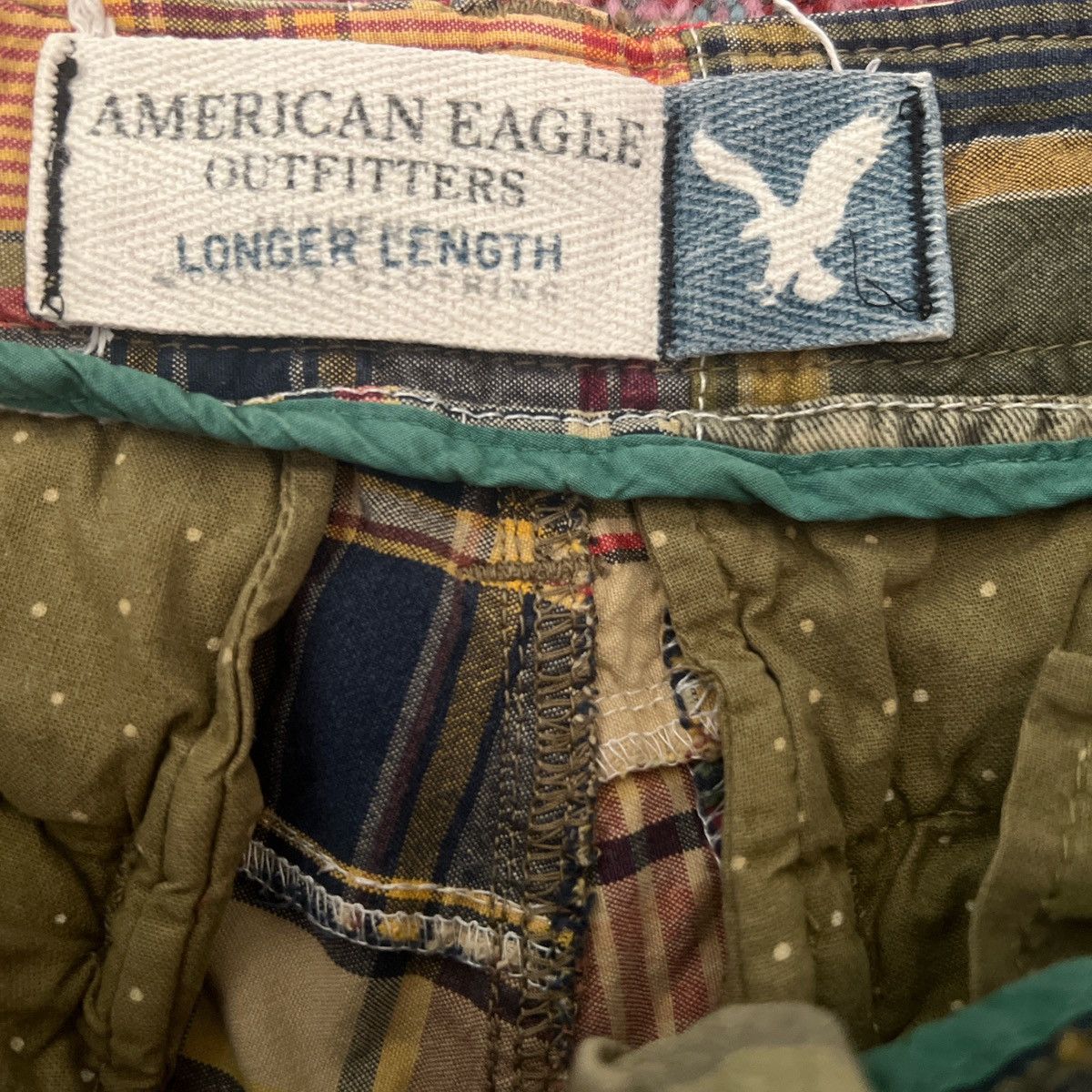American Eagle Outfitters American Eagle Vintage Distressed Long Cargos Size US 31 - 3 Thumbnail
