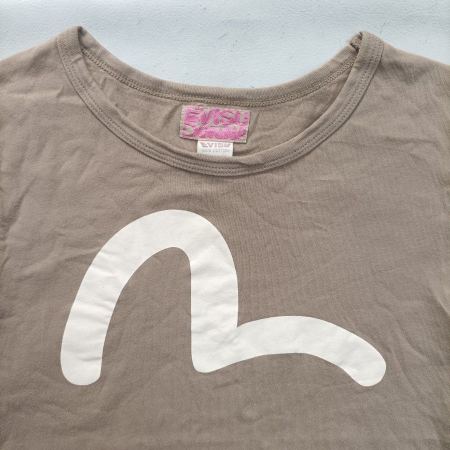 Evisu evisu donna logo tshirt women archive yamane Size XS / US 0-2 / IT 36-38 - 2 Thumbnail