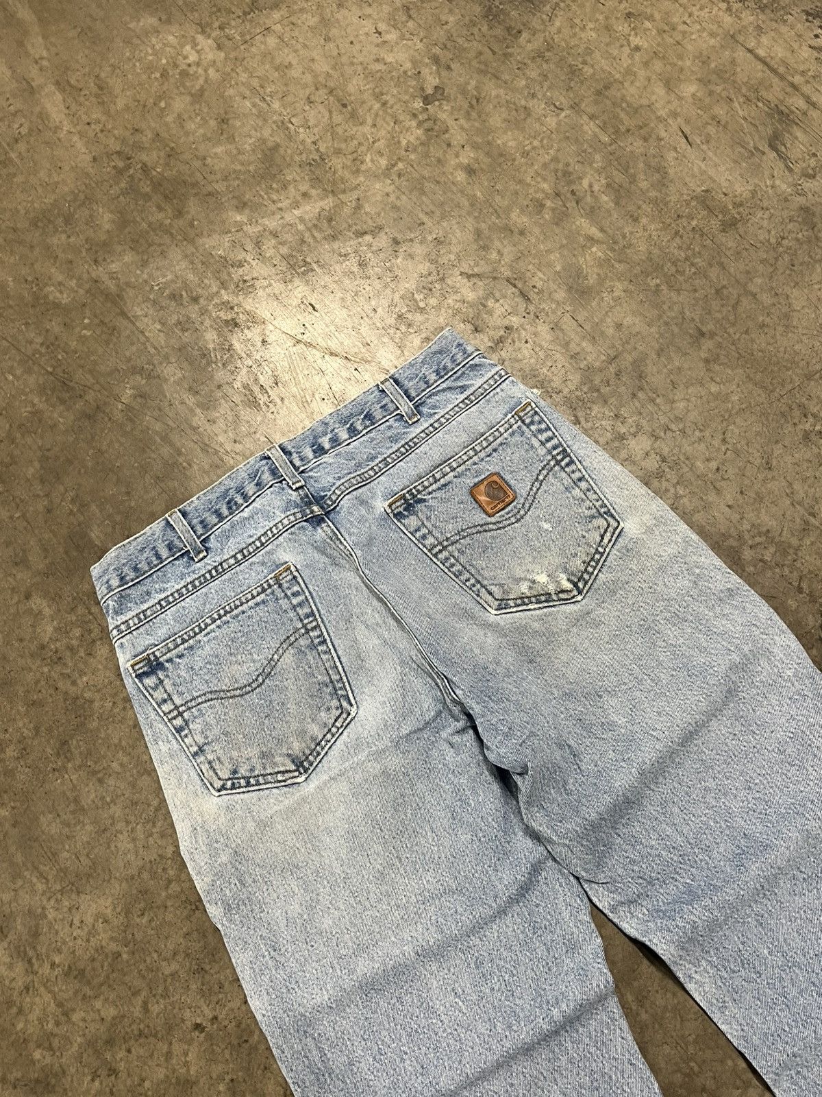 Carhartt × Vintage Carhartt vintage denim pants skater hype streetwear Size US 34 / EU 50 - 3 Thumbnail