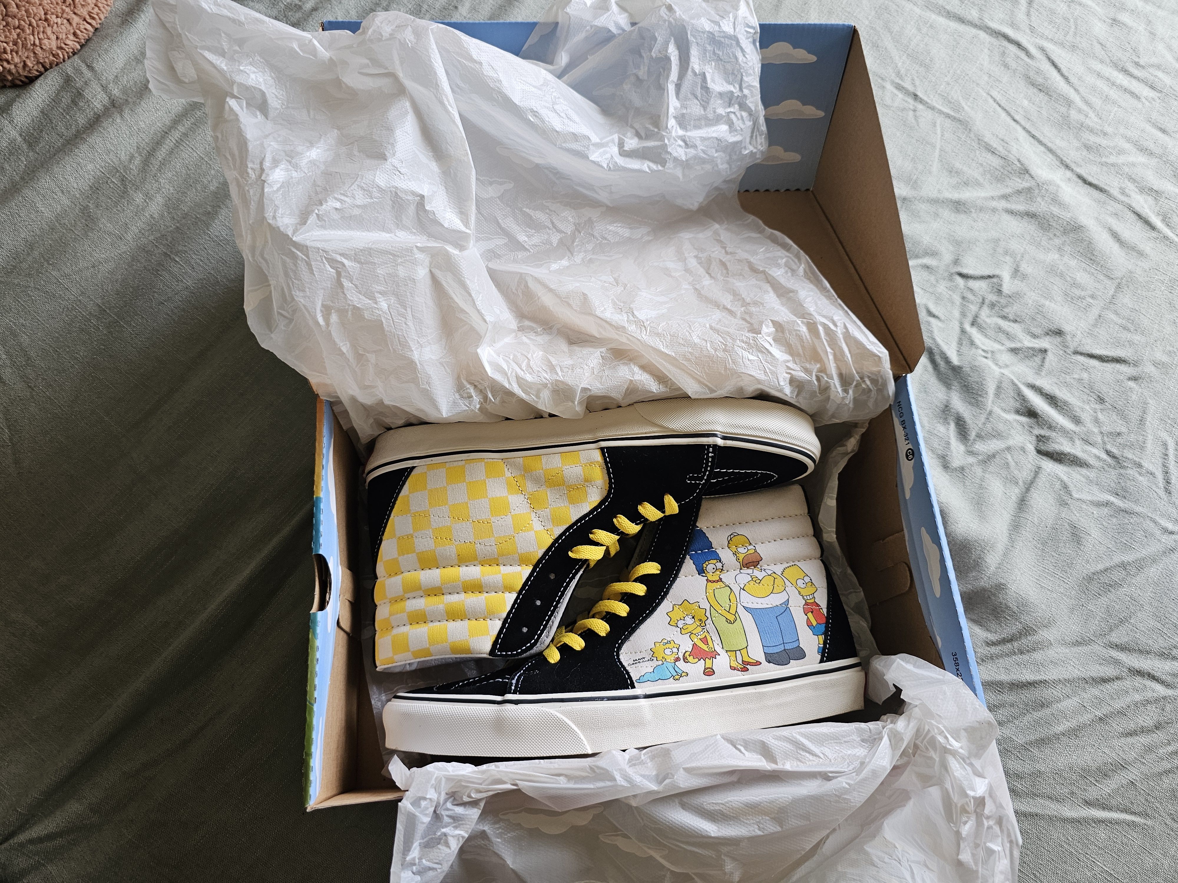 The Simpsons × Vans Simpsons Vans Sk8 High Size US 10 / EU 43 - 4 Thumbnail