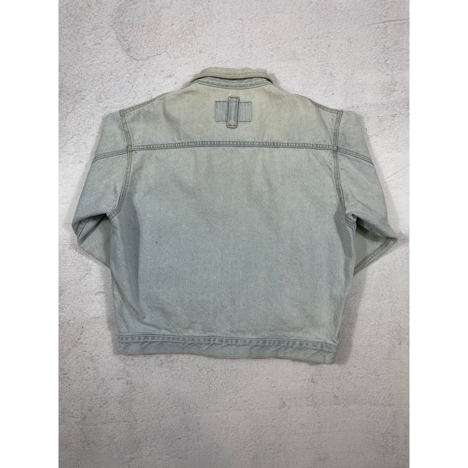 The Unbranded Brand Vintage Code Bleu Denim Jacket - Men's Small Size S / US 4 / IT 40 - 2 Thumbnail