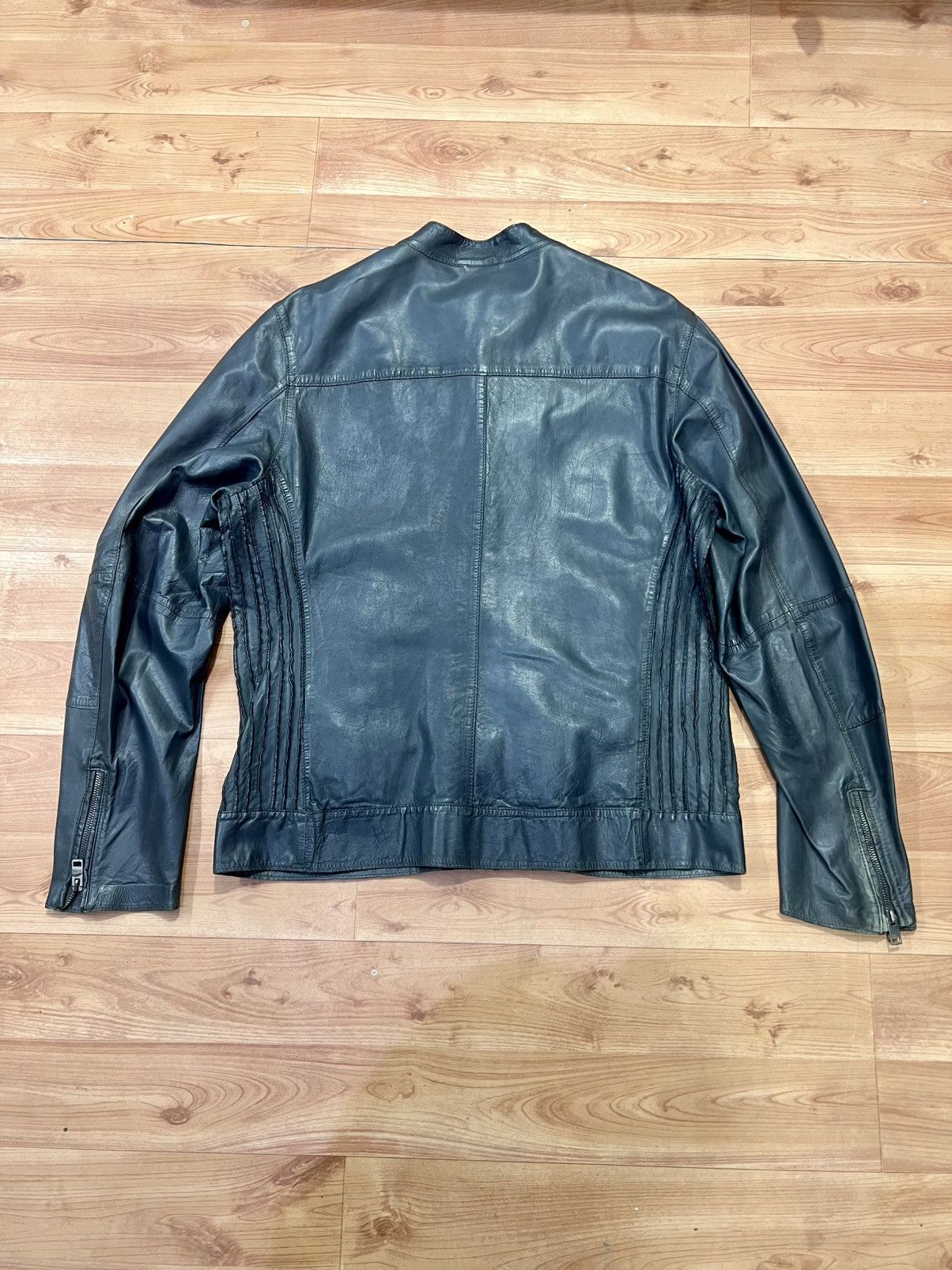 Diesel Diesel L-All-RAW leather jacket size XL Size US L / EU 52-54 / 3 - 2 Thumbnail