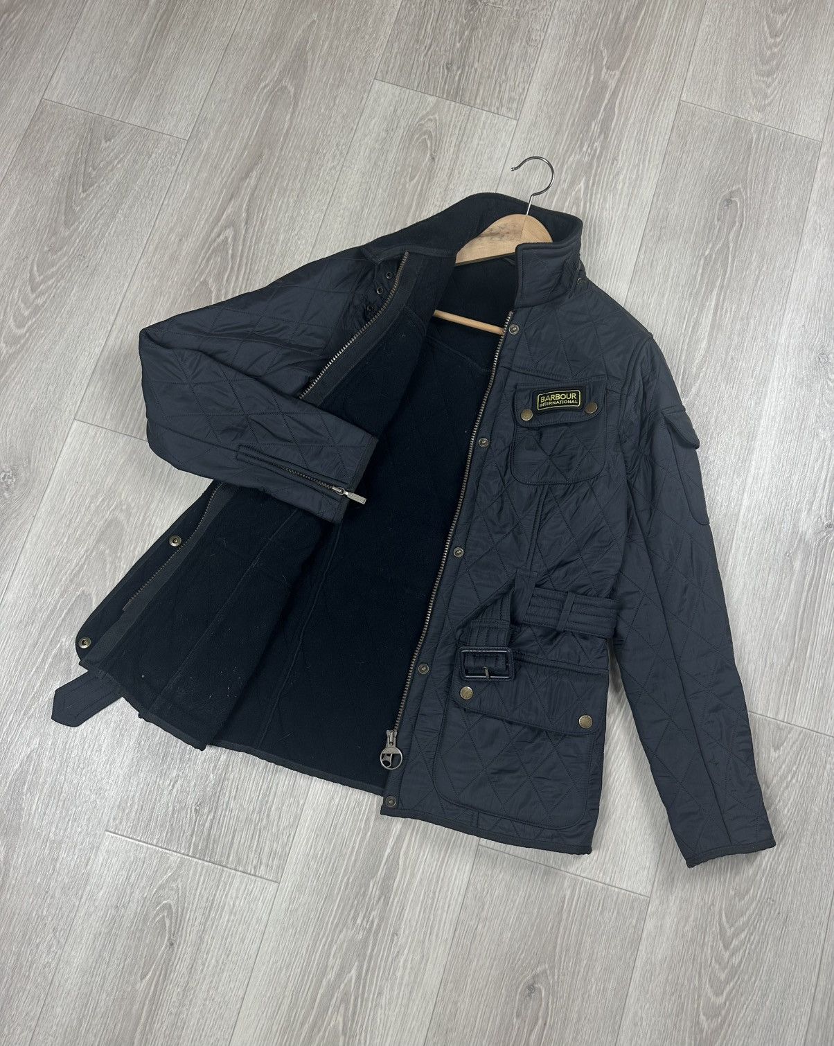 Barbour Barbour International Women Black Polarquilt Jacket Size 6 Size M / US 6-8 / IT 42-44 - 11 Thumbnail